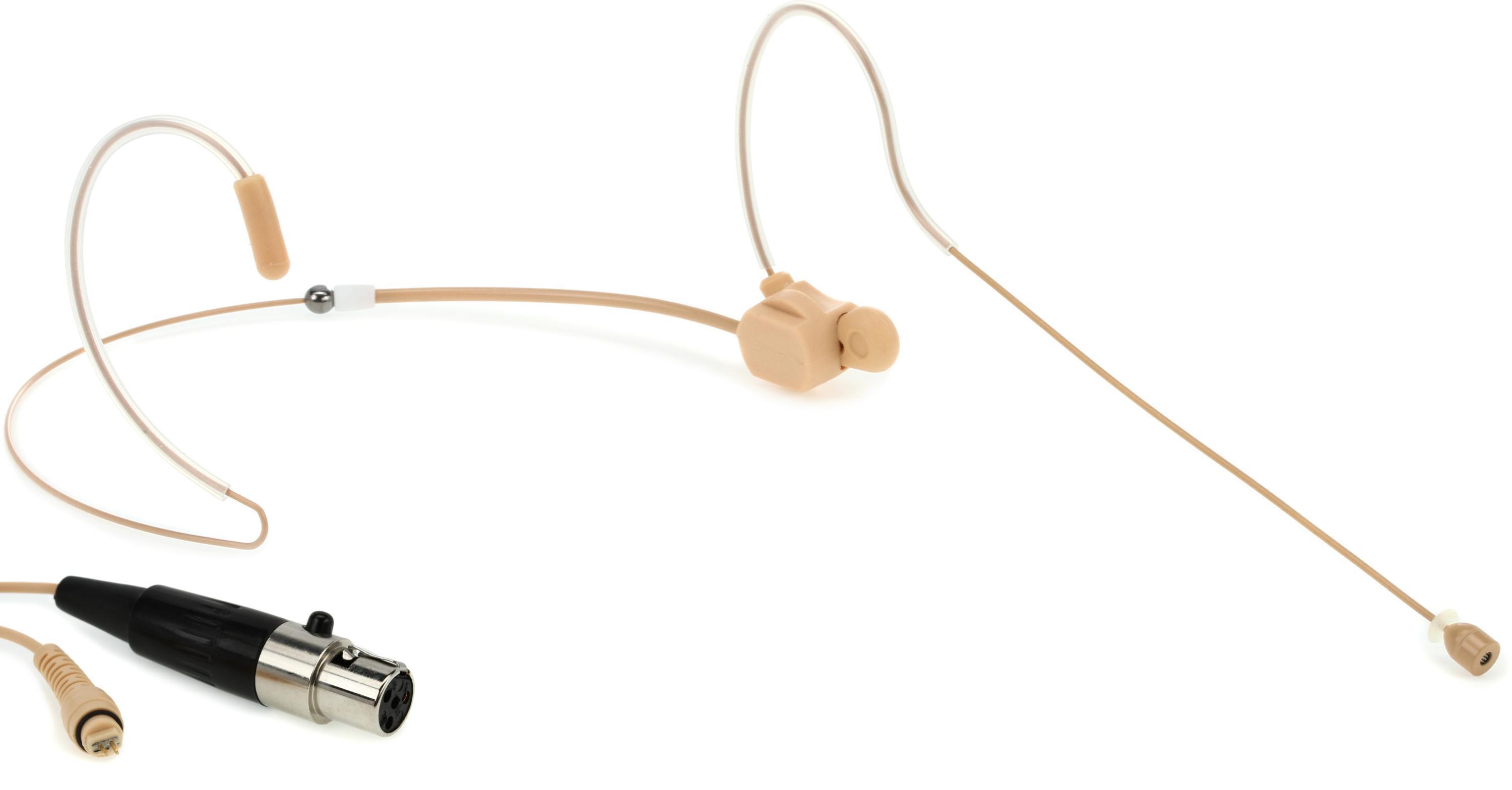 Acacia Audio LIZ Roadster Headworn Microphone for Shure Wireless Tan