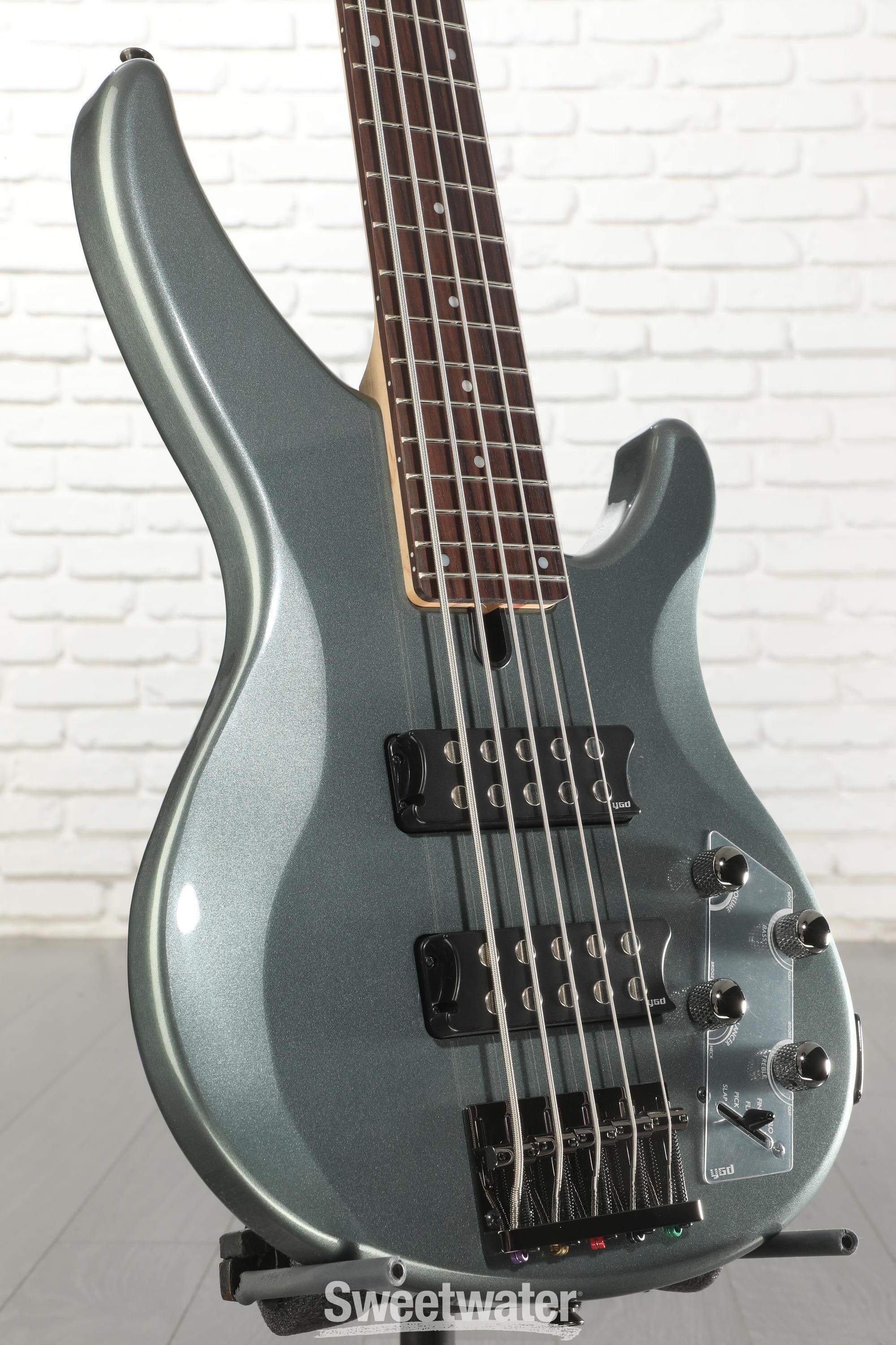 Photo of Yamaha TRBX305 5-string Bass Guitar - Mist Green