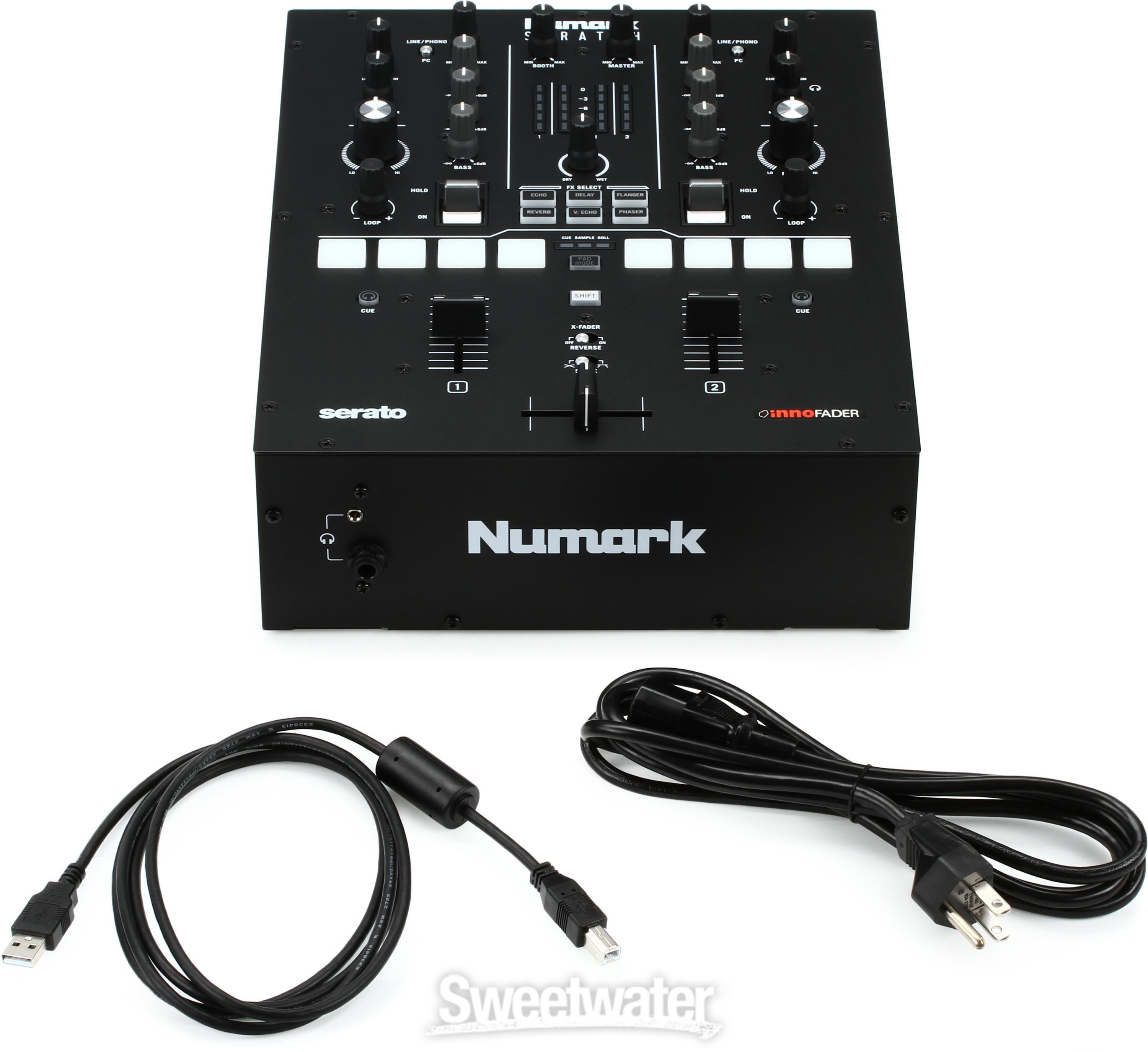 Numark Scratch 2-channel Scratch Mixer for Serato DJ Pro Reviews 