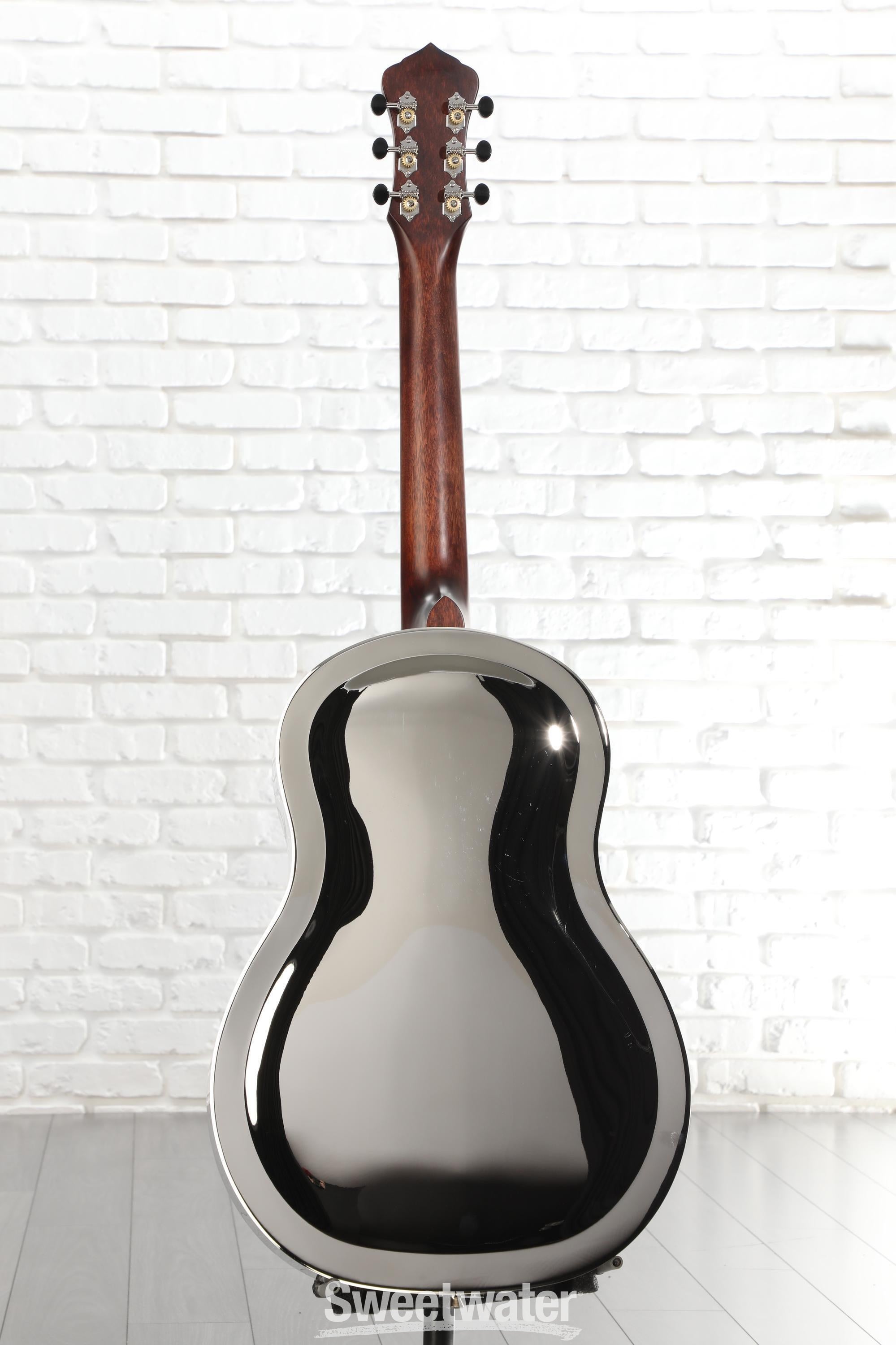 Recording King Tricone Resonator Guitar - Roundneck | Sweetwater