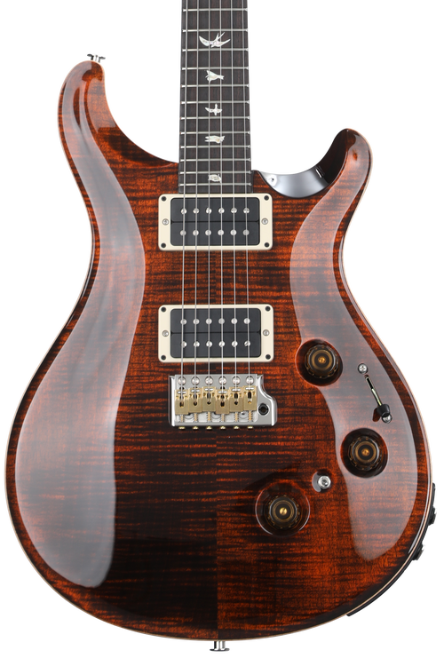 ギター PRScustom24 copper brown PRS Custom 24 Piezo Electric Guitar with Pattern Thin Neck