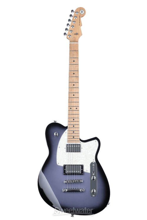 REVEREND - Guitare Electrique Charger CH-HB Metallic Alpine