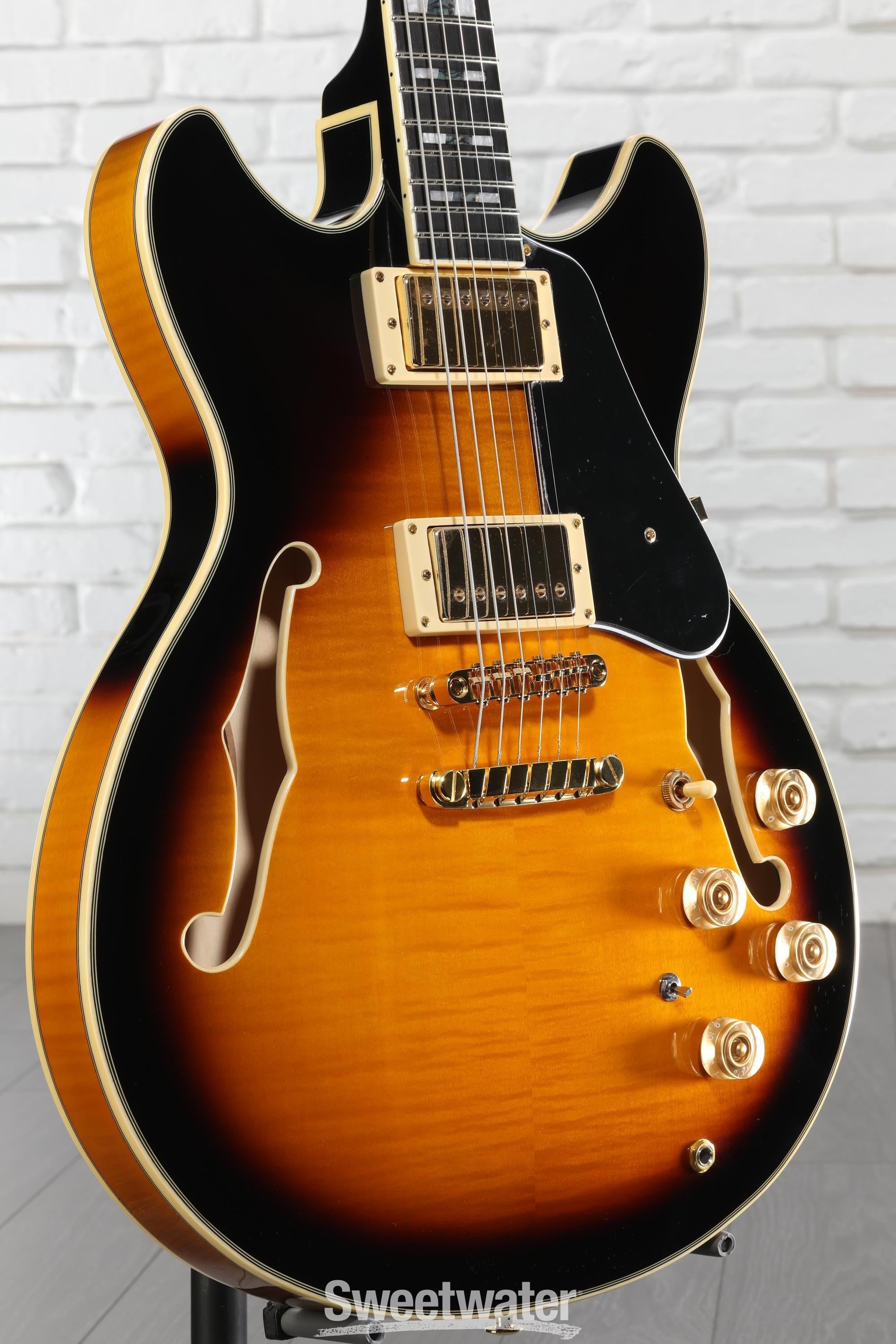 Ibanez John Scofield Signature JSM10 - Vintage Yellow Sunburst