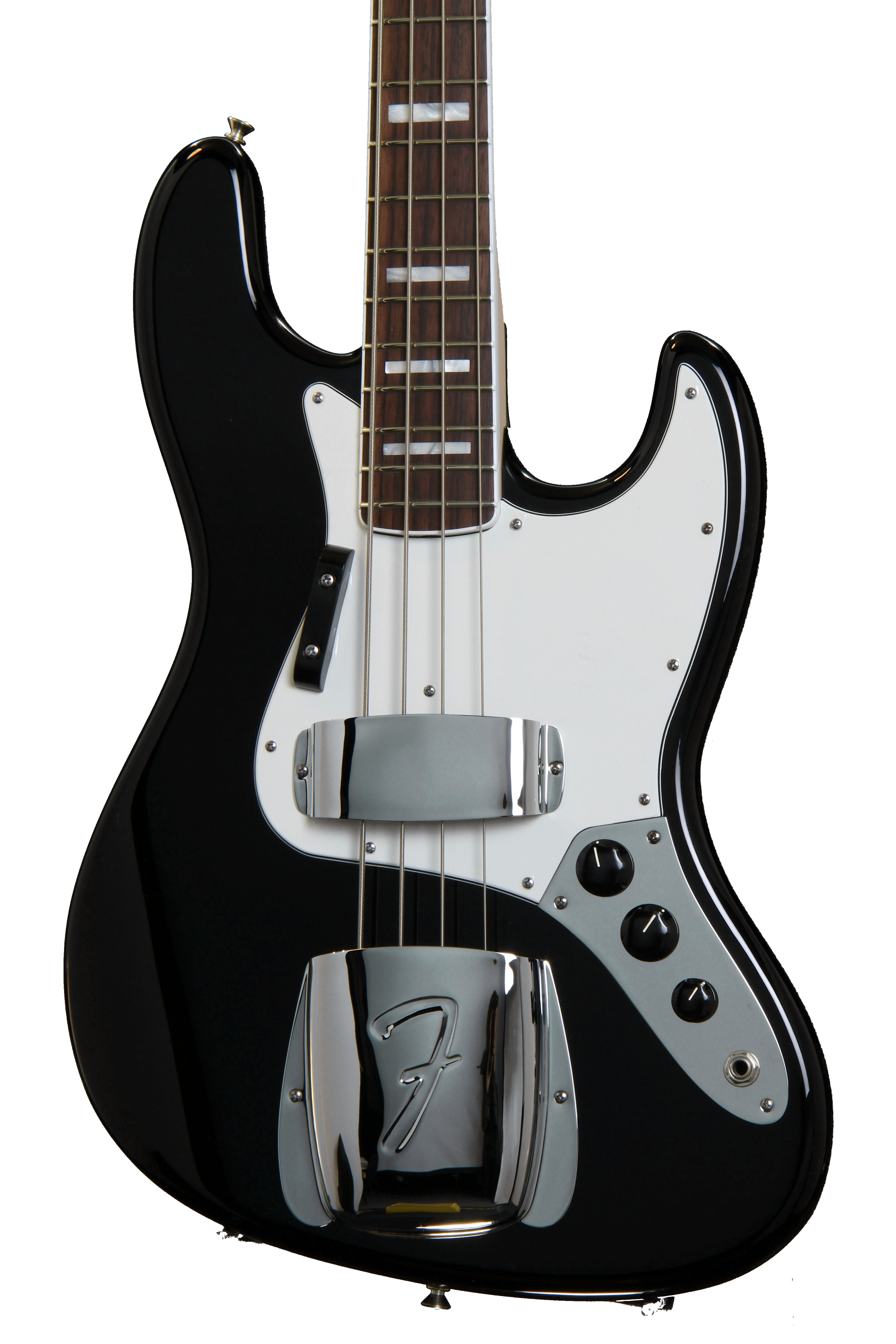 Fender American Vintage '74 Jazz Bass - Black | Sweetwater