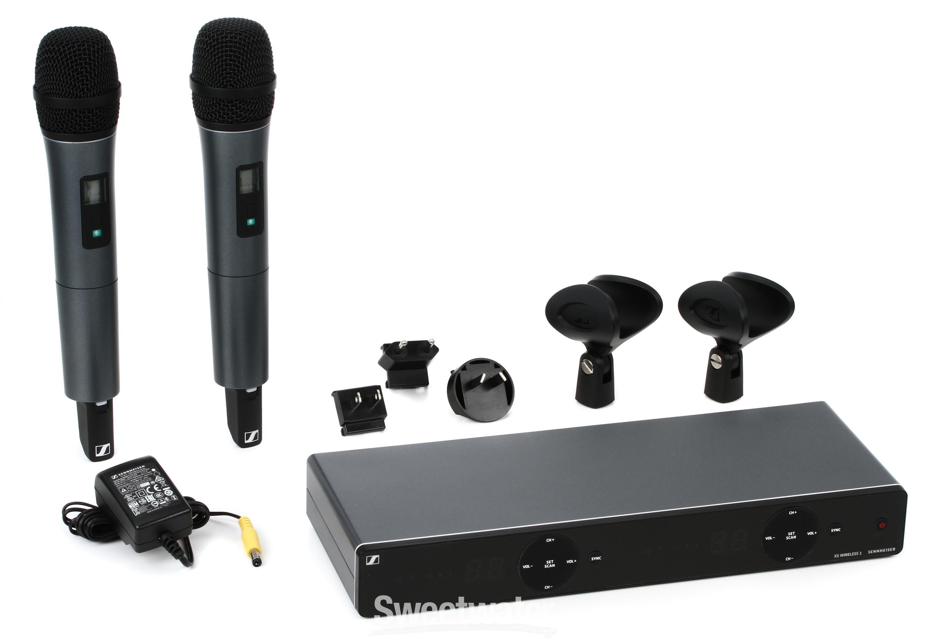 Sennheiser XSW 1 835 Dual Wireless Dual Handheld Microphone System