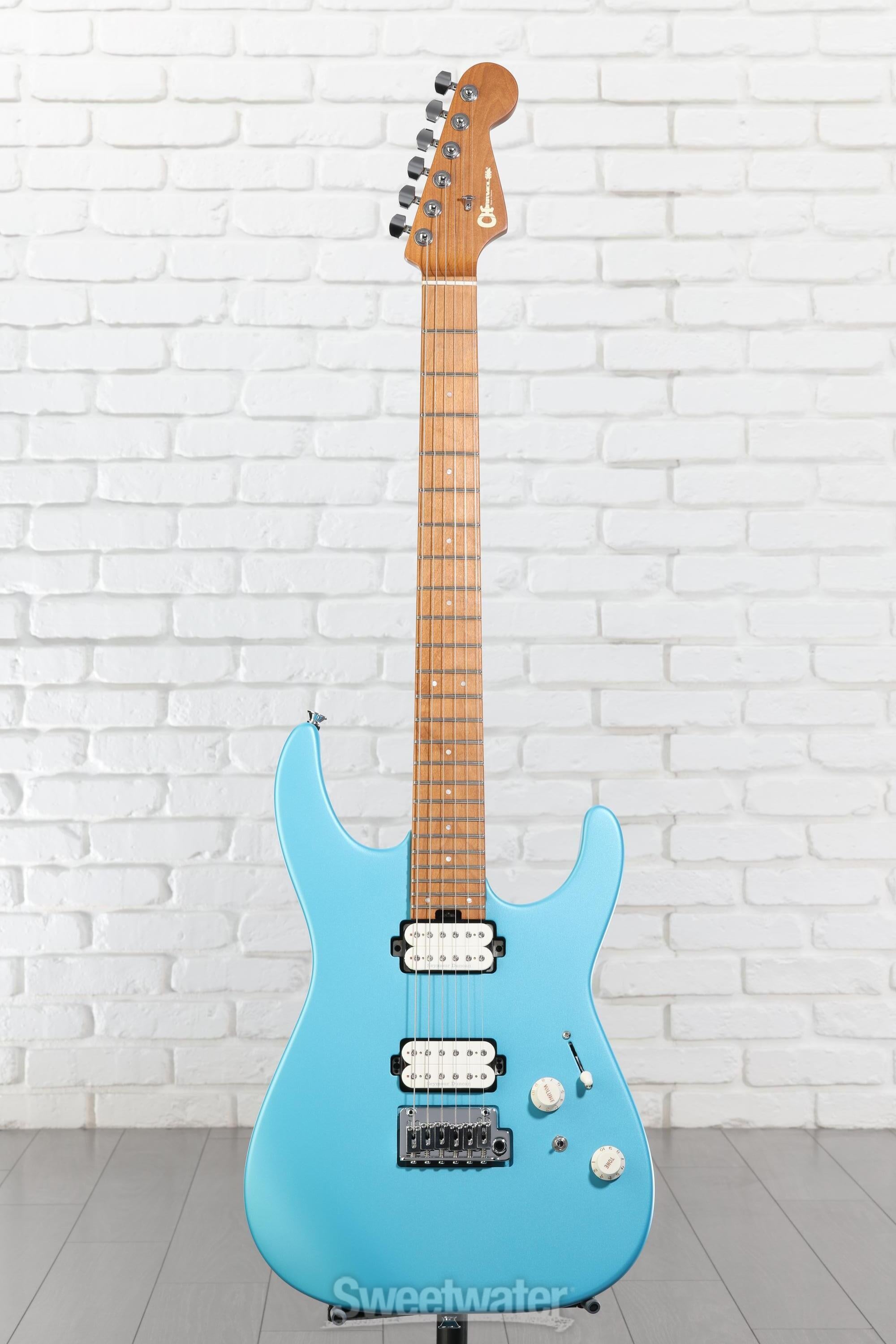 Charvel Pro-Mod DK24 HH 2PT Electric Guitar - Matte Blue Frost
