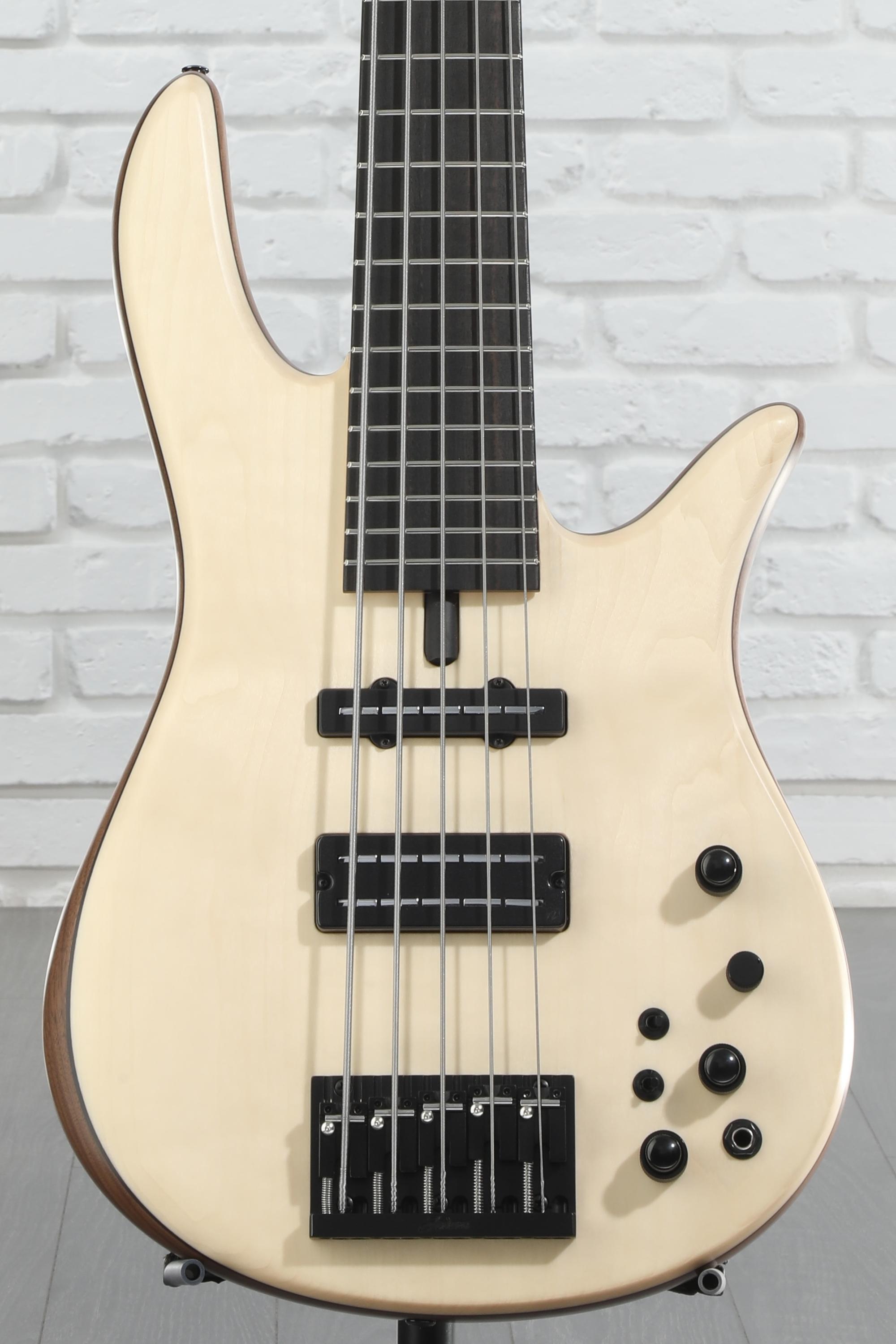 Fodera Monarch V Deluxe Spalted Maple | Reverb