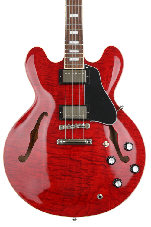 Gibson ES-335 Figured Semi-hollowbody Electric Guitar - Sixties Cherry