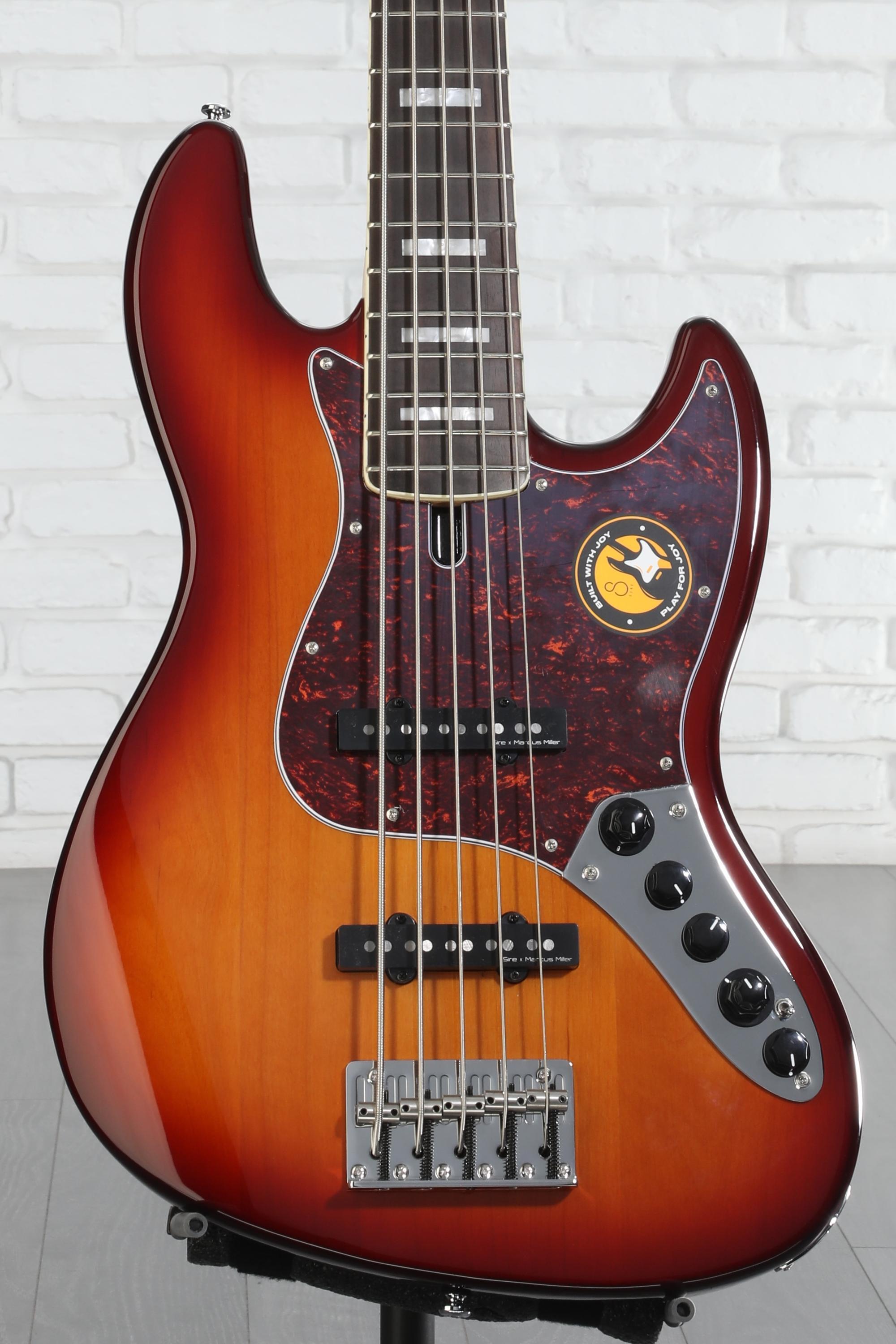 Sire Marcus Miller V7 Alder 5-string Bass Guitar - Tobacco