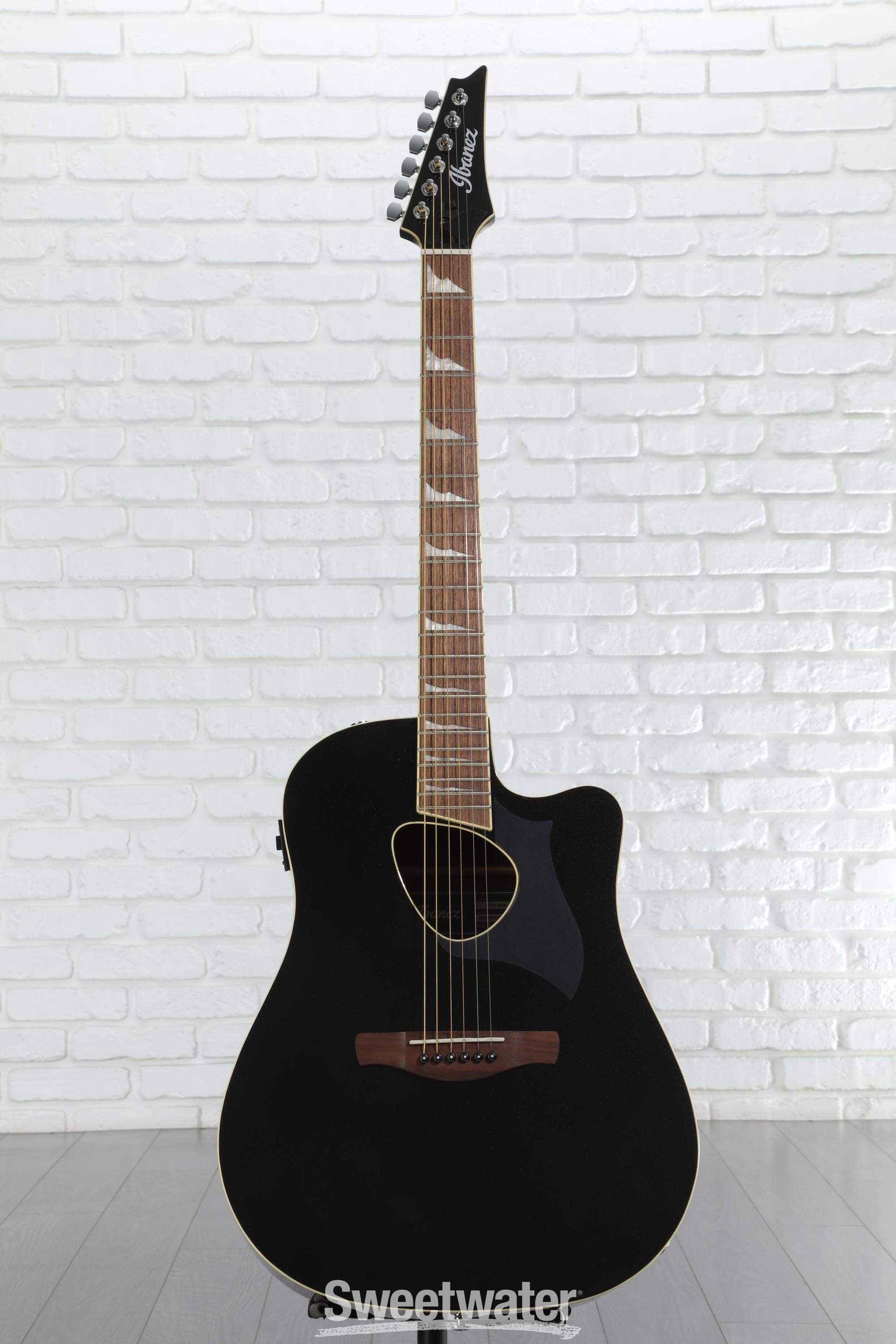 Ibanez Altstar ALT30 Acoustic-Electric Guitar - Black