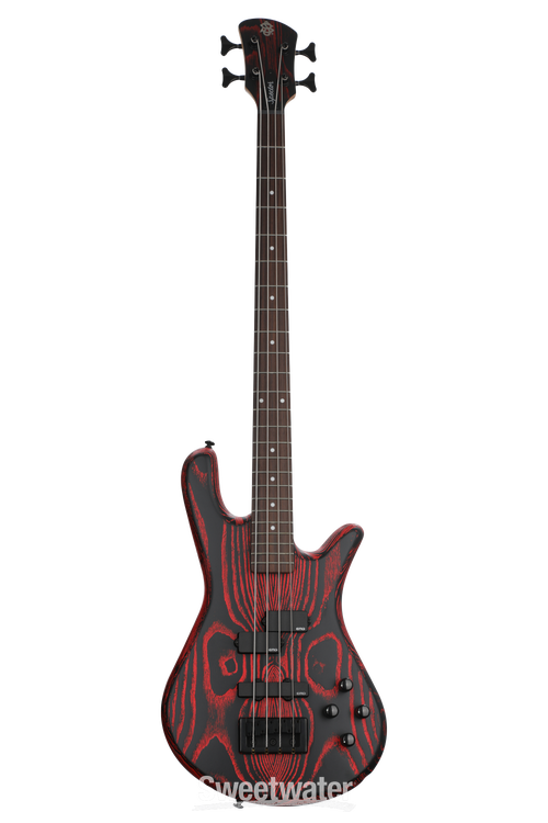 Spector NS Pulse 4 Bass Guitar - Cinder Red | Sweetwater