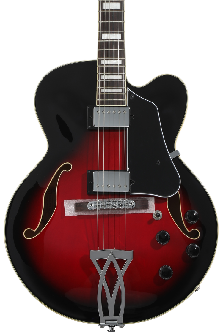 Ibanez Artcore AF75 Hollowbody Electric Guitar - Transparent Red