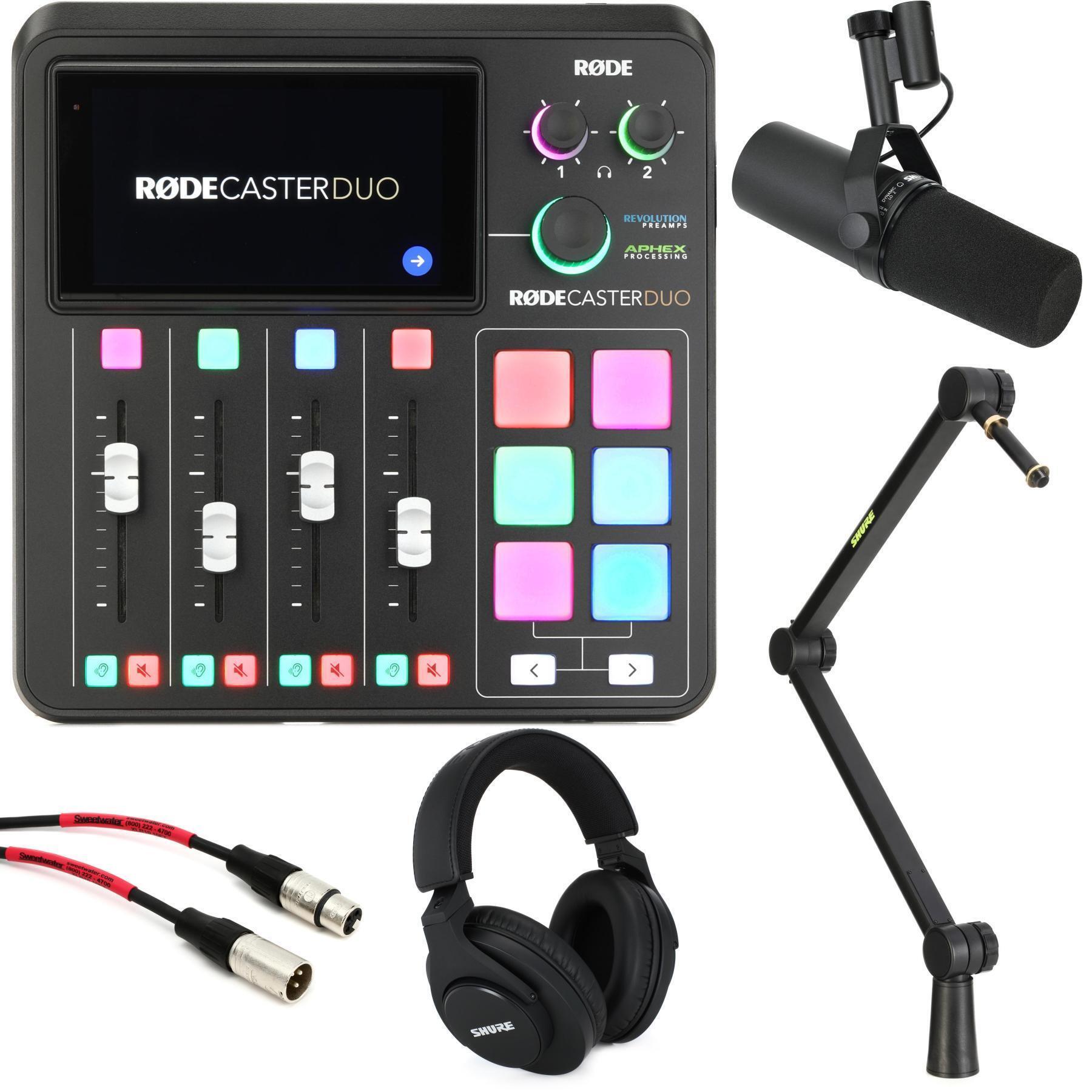 Podcasting Equipment and Packages  Shop Our Podcast Bundles, Kits,  Microphones, Headphones, Mixers, Interfaces, Acoustic Panels, Mic Booms,  Device Mounts and Accessories