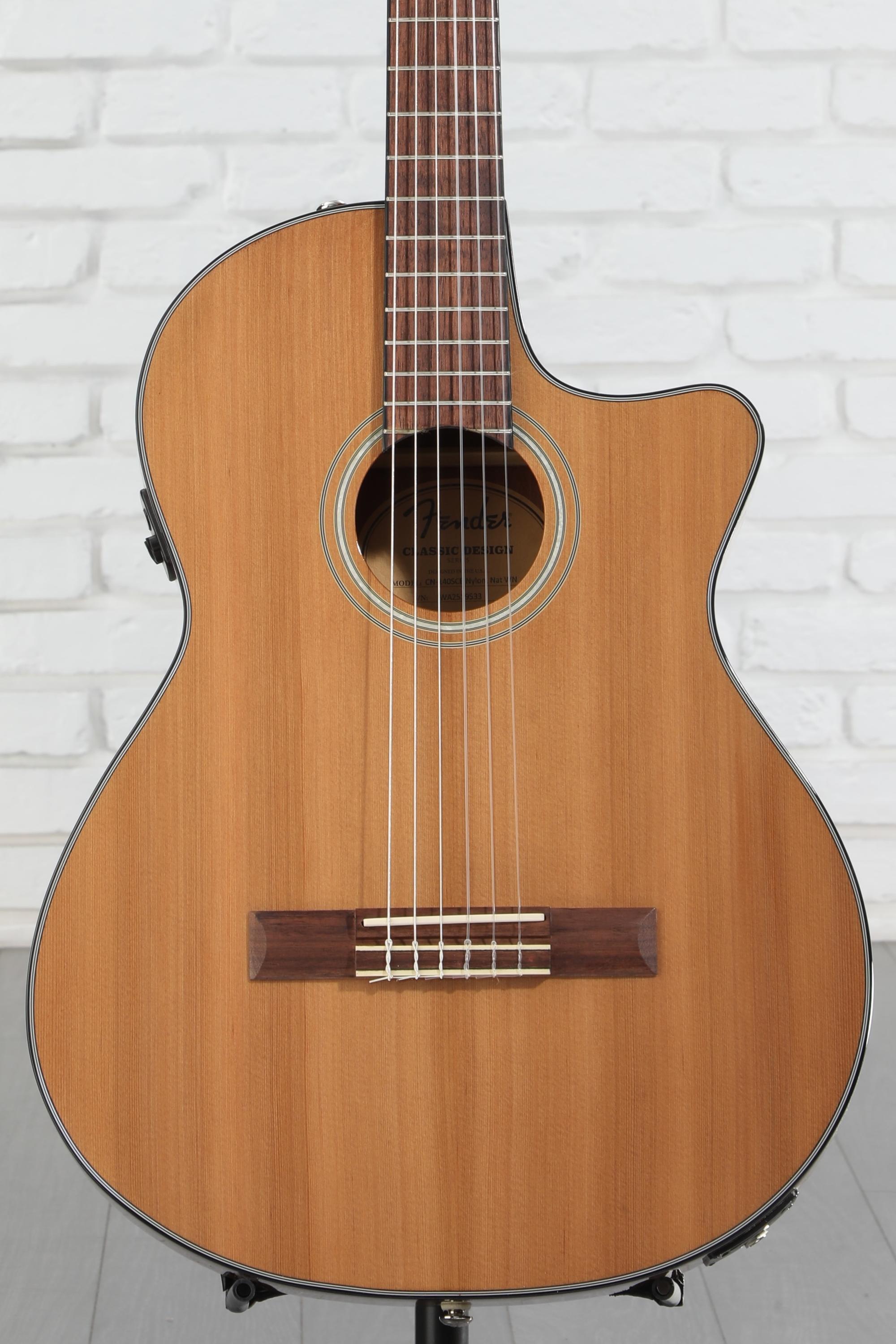 Fender CN-140SCE - Natural | Sweetwater