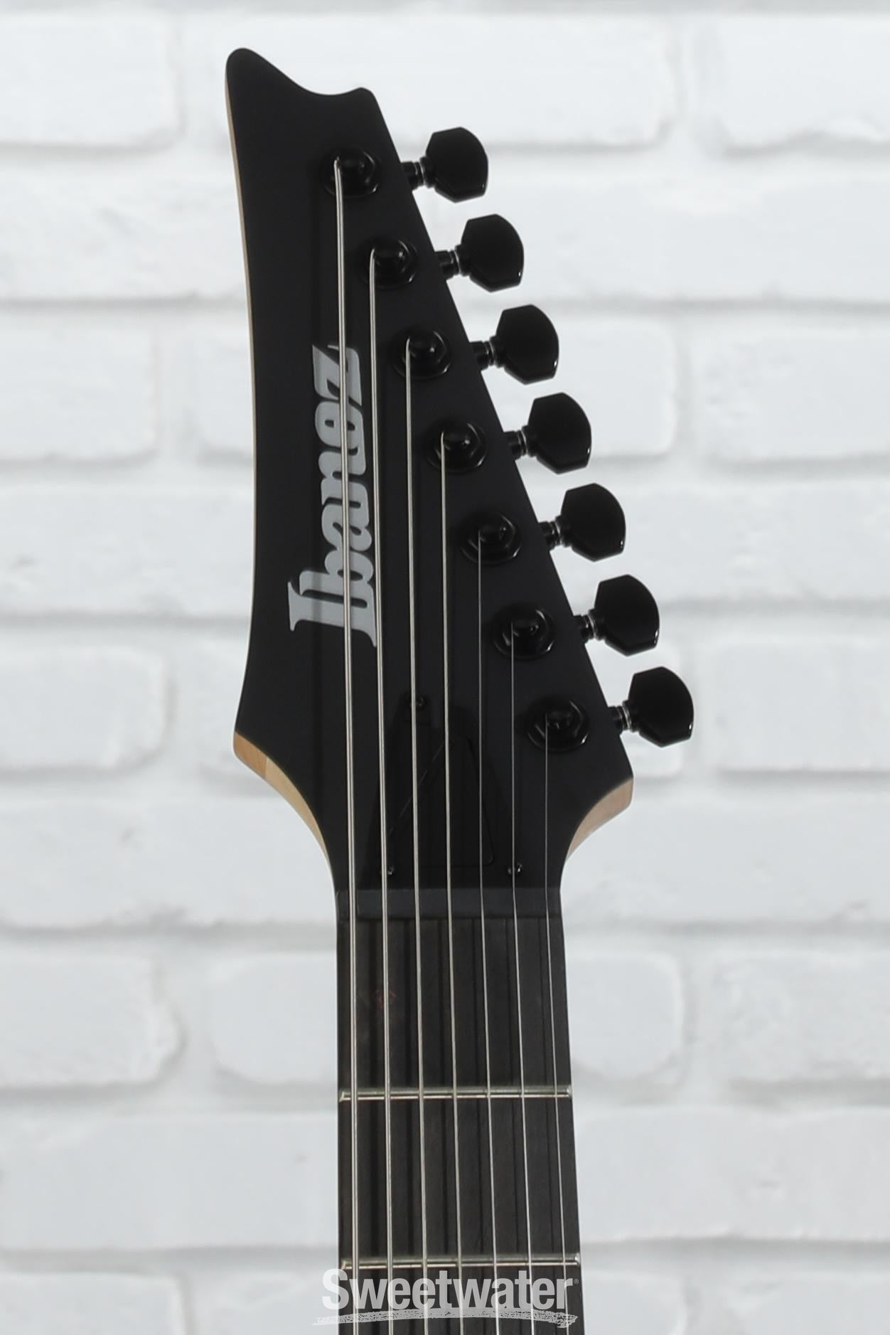 Ibanez Iron Label RGIXL7 - Black Flat | Sweetwater