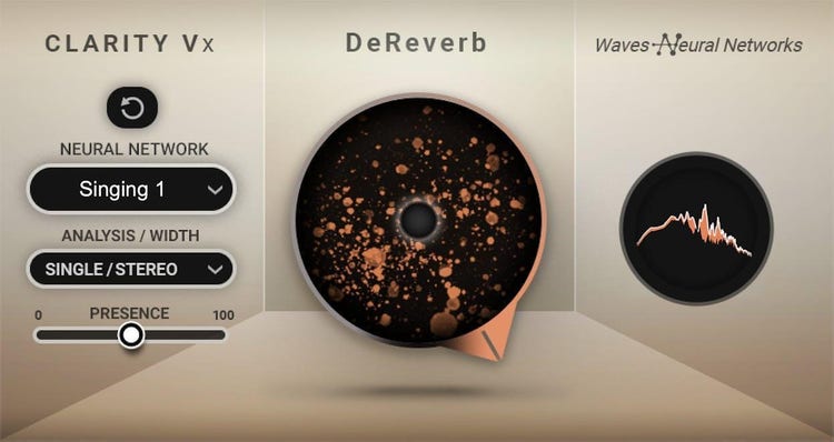 Waves Clarity Vx DeReverb Plug-in