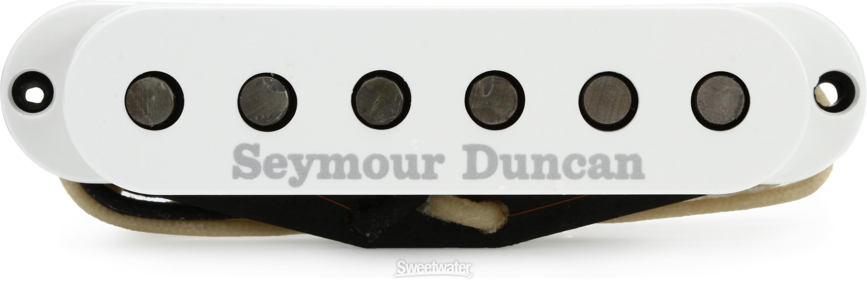Seymour Duncan SSL-2 Vintage Flat Middle (RWRP) Strat Single Coil Pickup -  White