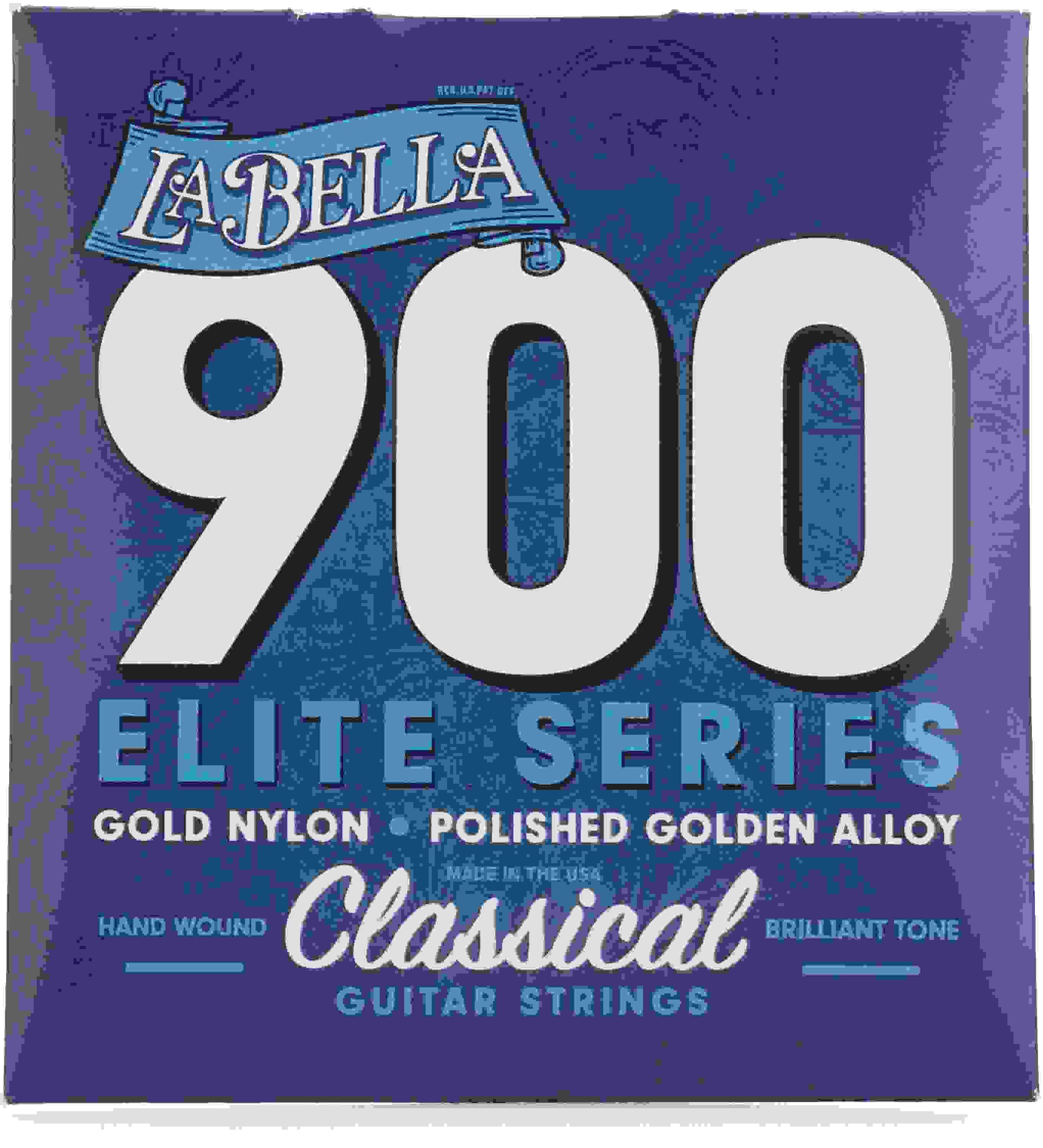 La Bella 900 Elite Series Classical Guitar Strings - .029-.042 Medium Tension