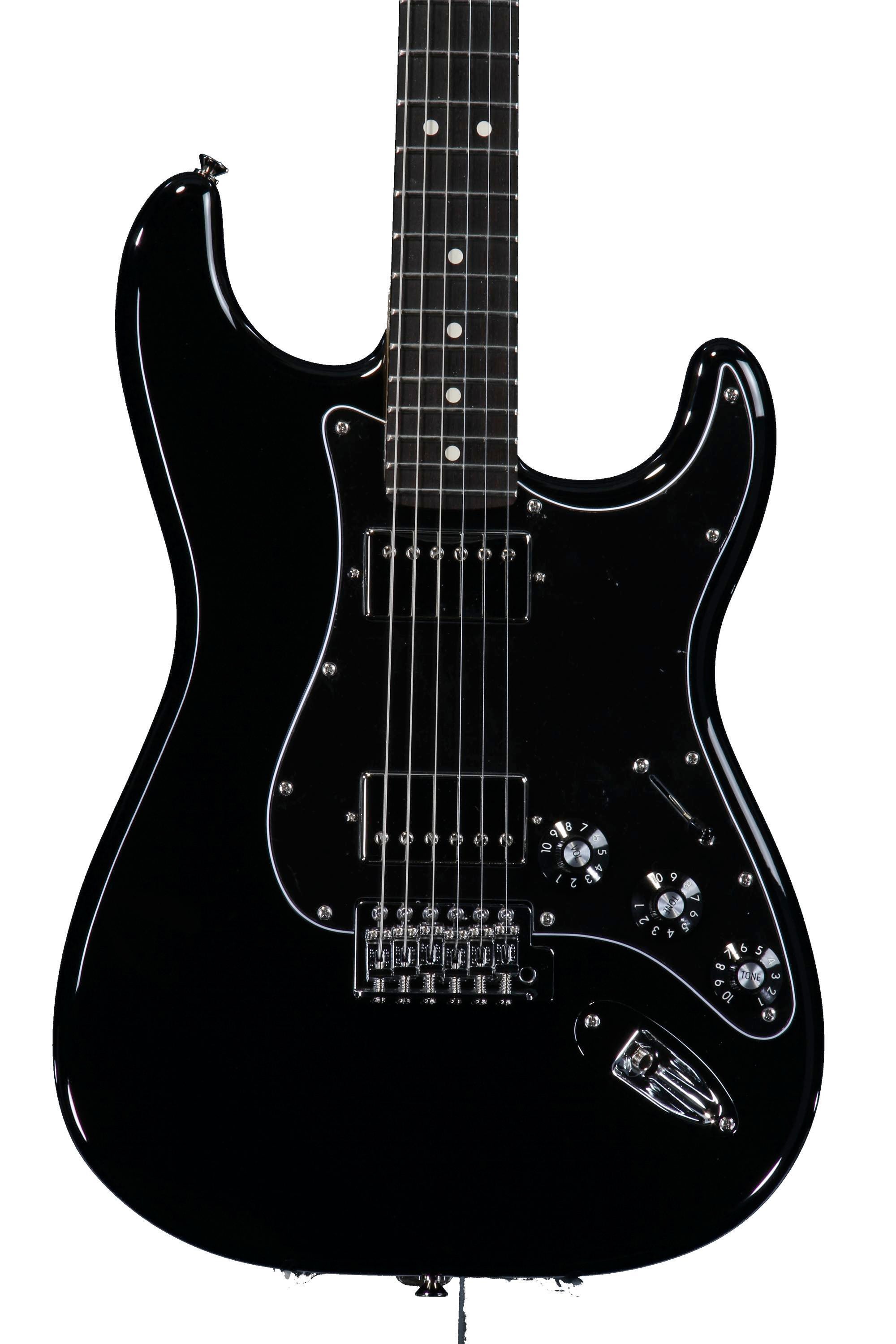 Fender Blacktop Stratocaster HH - Black | Sweetwater