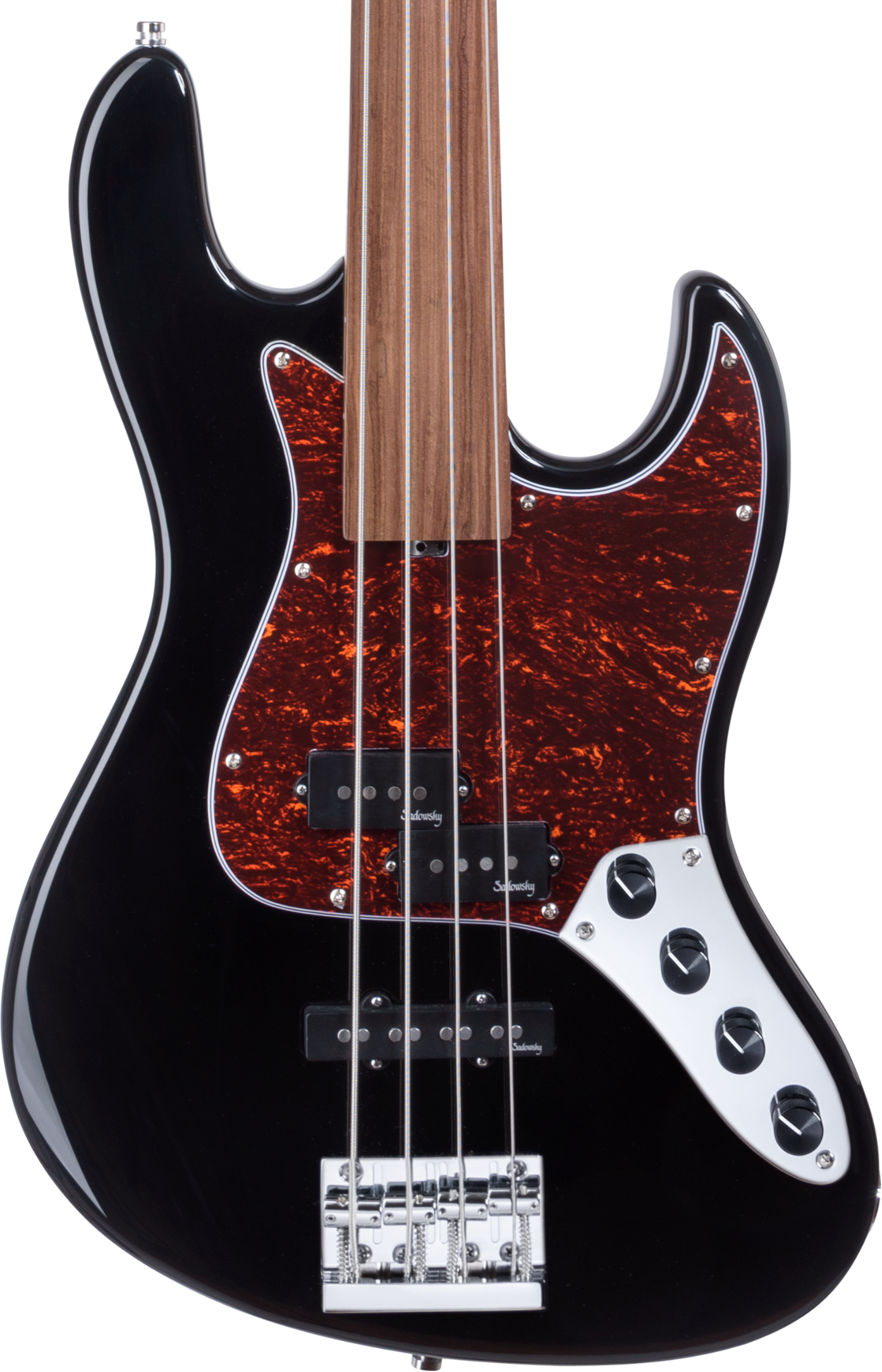Sadowsky MetroExpress Hybrid PJ Fretless 4-string Bass - Black