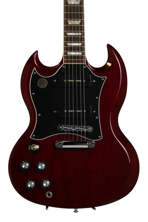 Gibson SG Standard P-90 - Heritage Cherry, Left-handed | Sweetwater