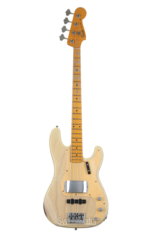 ベース Fender USA Fender Precision Bass Special Fender American Special Precision Bass - Olympic White