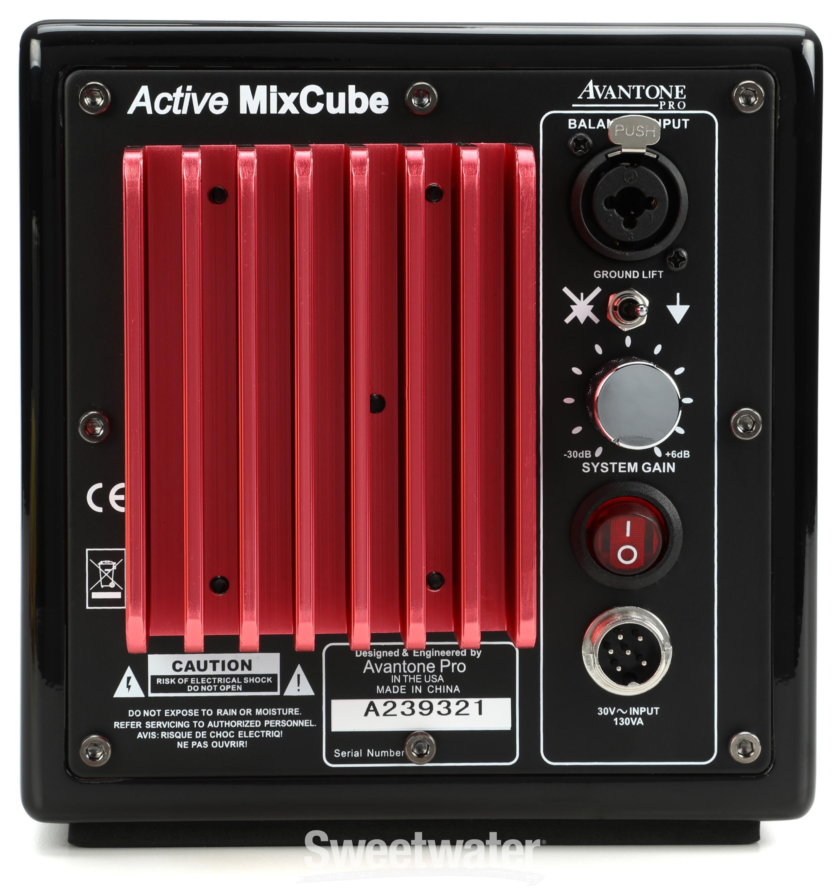 Avantone Pro Active MixCube 5.25 inch Powered Studio Monitor