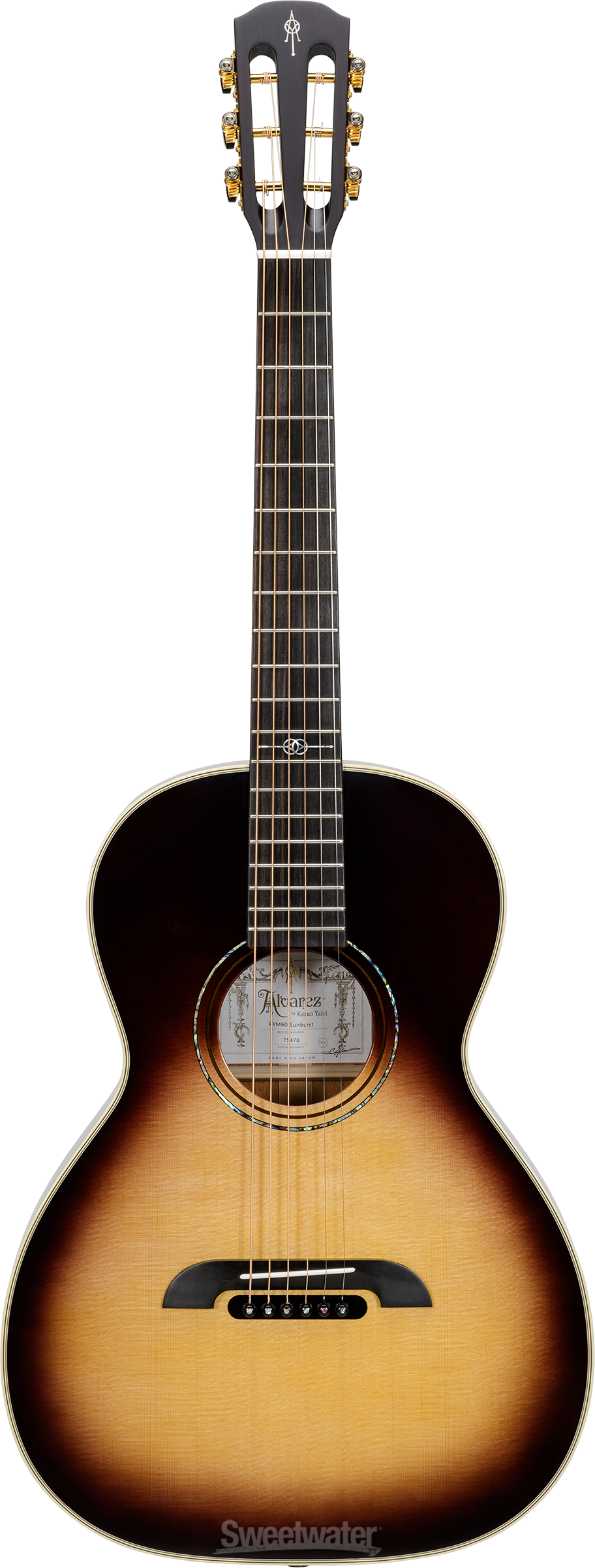 Alvarez Yairi PYM60 Acoustic Guitar - Sunburst