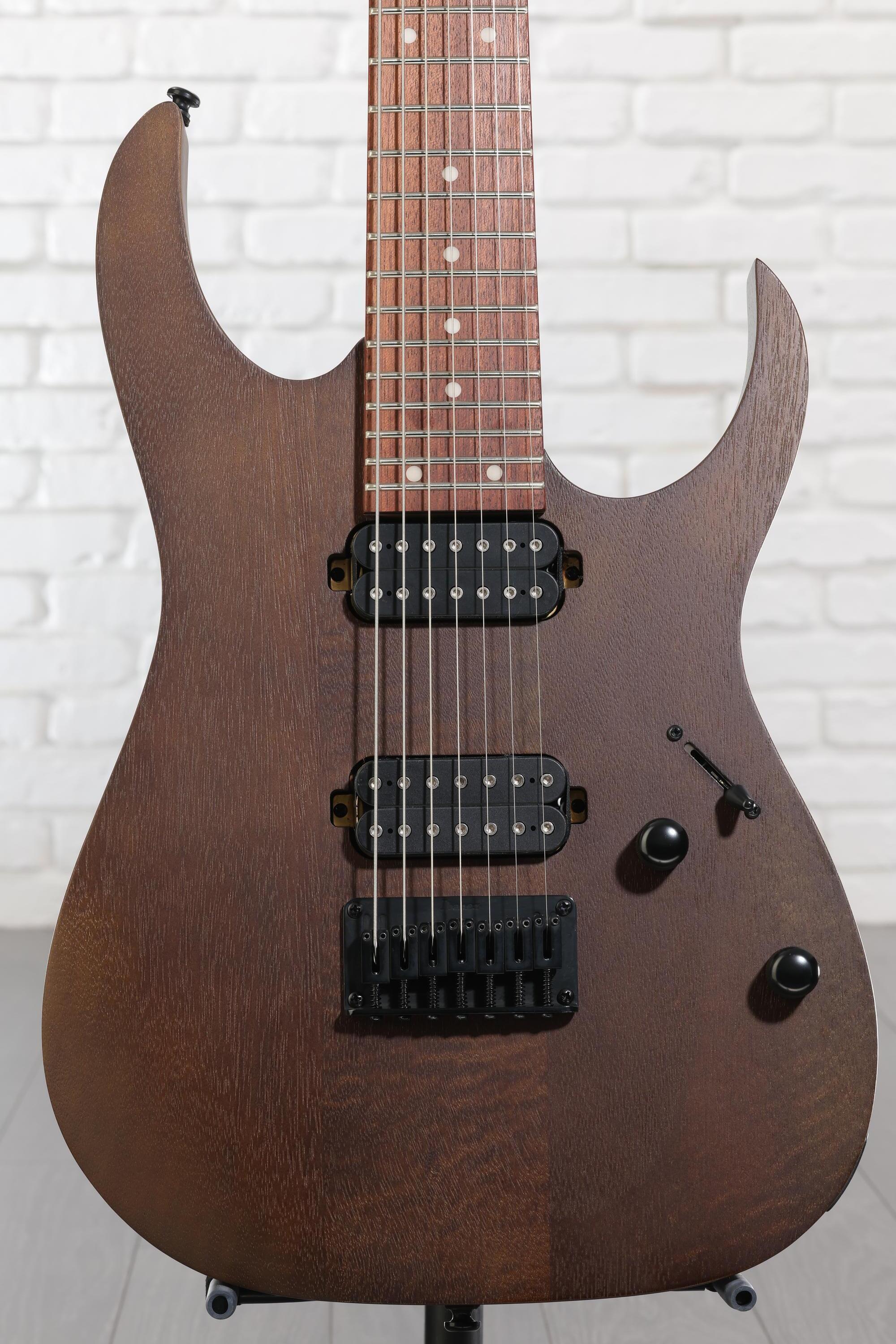 Ibanez RG7421 7-string Electric Guitar - Walnut Flat | Sweetwater