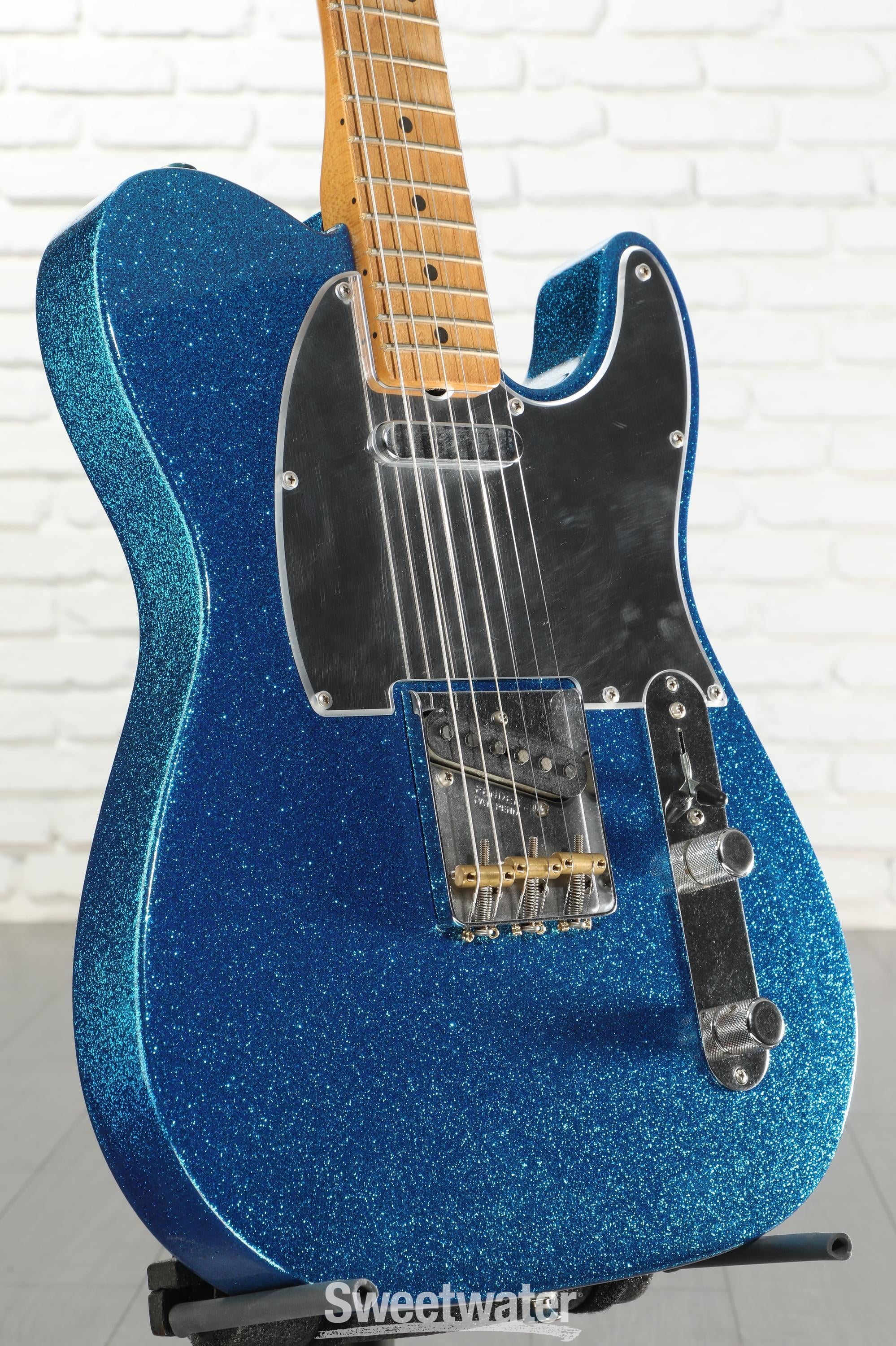 Fender J Mascis Telecaster - Bottle Rocket Blue Flake with Maple