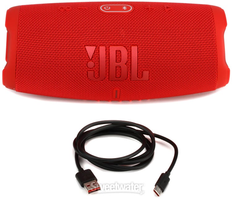 JBL Lifestyle Charge 5 Portable Waterproof Bluetooth Speaker - Red