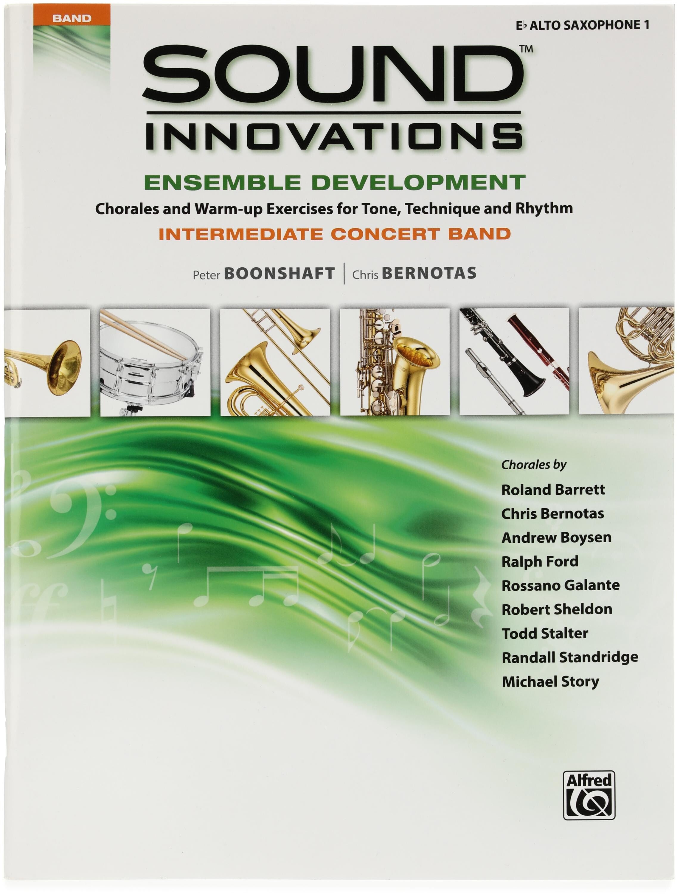 Photo of Alfred Sound Innovations Ensemble Development for Intermediate Concert Band - Book 1 - Eb Alto Saxophone
