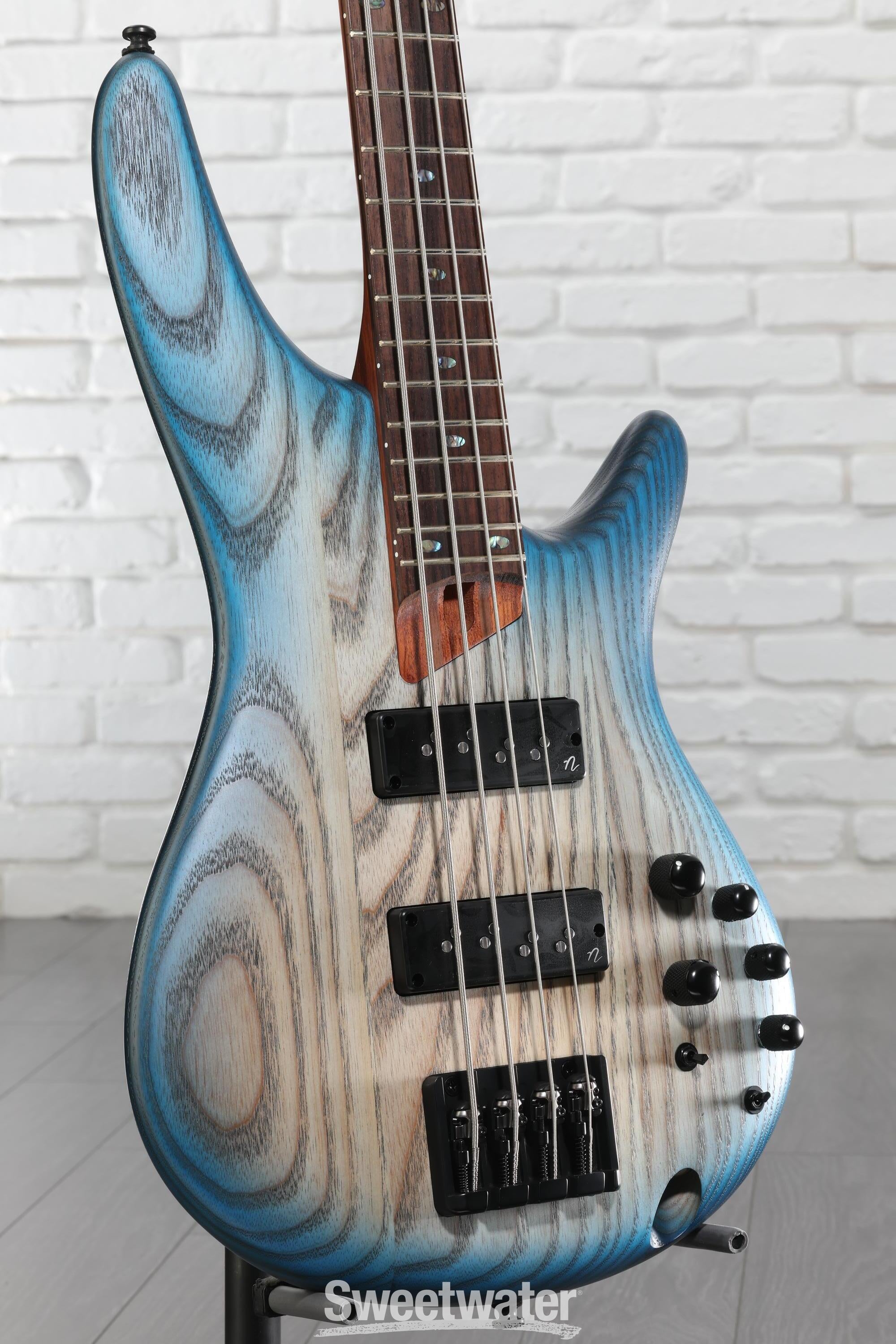 Ibanez Standard SR600E Bass Guitar - Cosmic Blue Starburst Flat