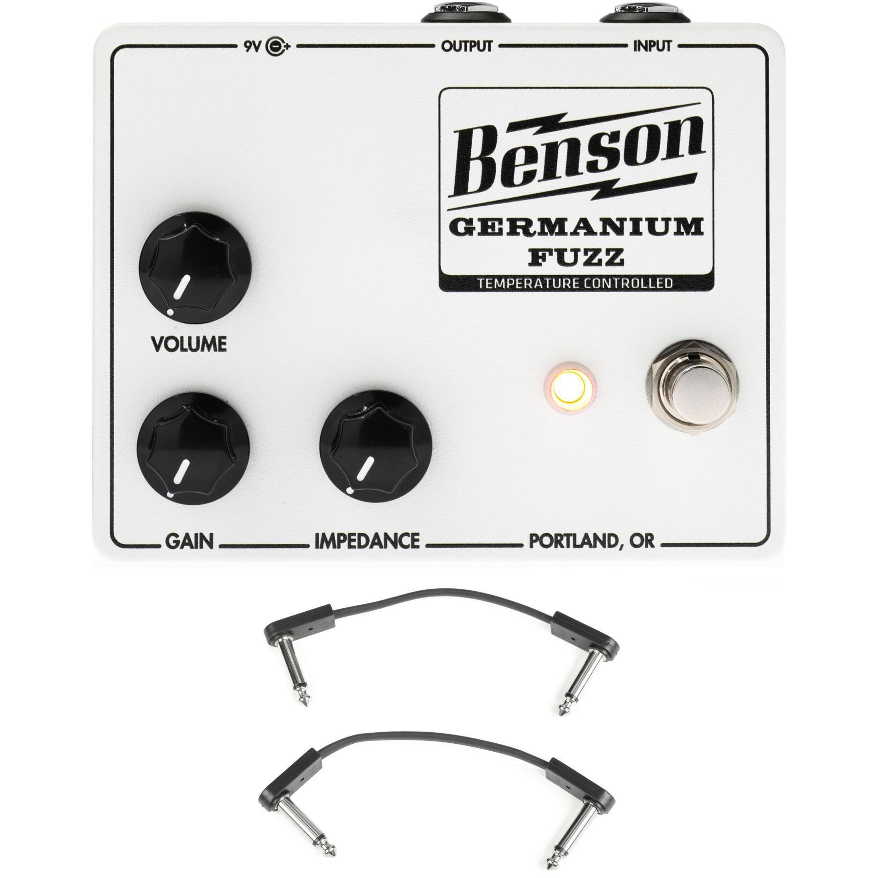 Benson Amps Germanium Fuzz Pedal - Solar White | Sweetwater