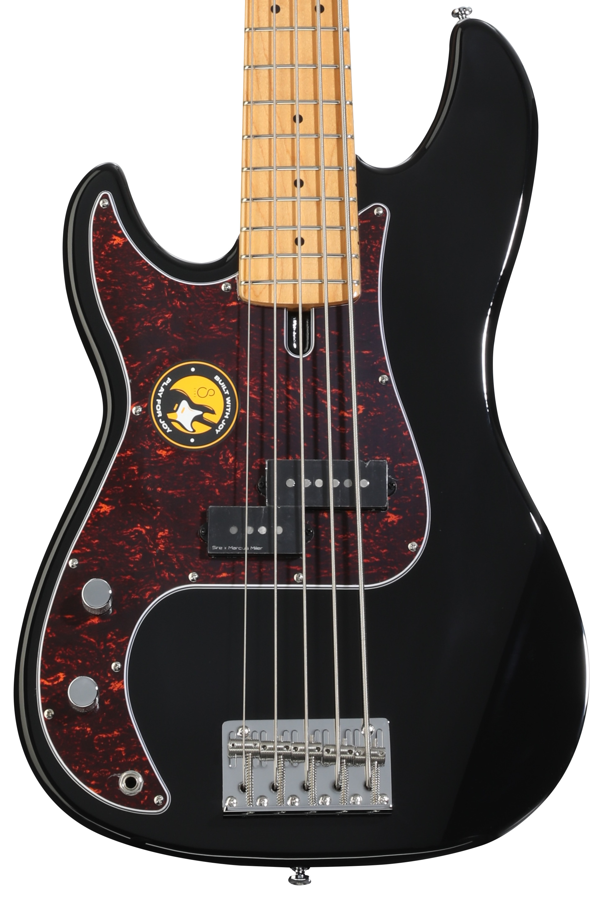 Sire Marcus Miller P5 5-string Left-handed Bass Guitar - Black
