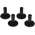 Photo of Gibraltar Flanged Base Cymbal Sleeve 8mm 4-pack - Tall