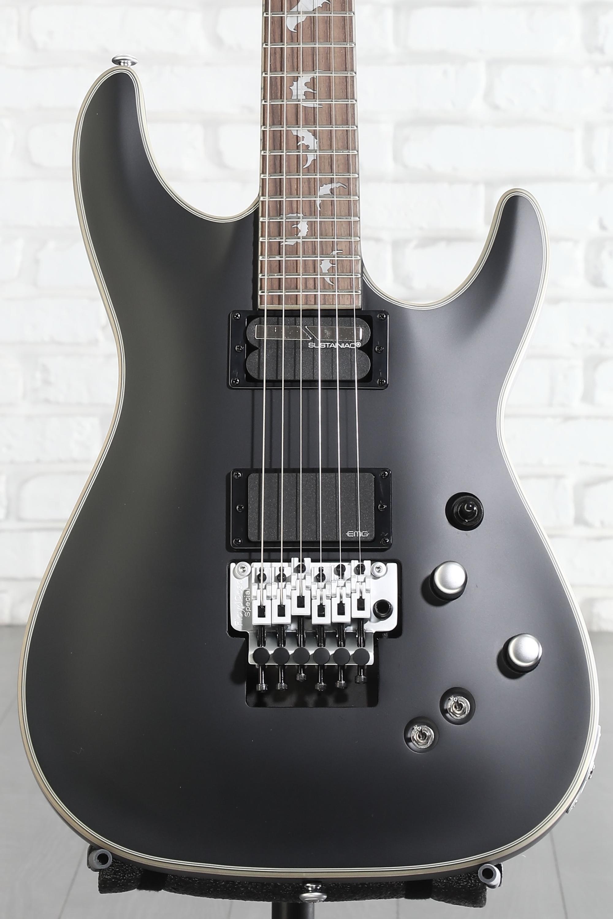 Schecter Damien Platinum 6 FR-S Electric Guitar - Satin Black