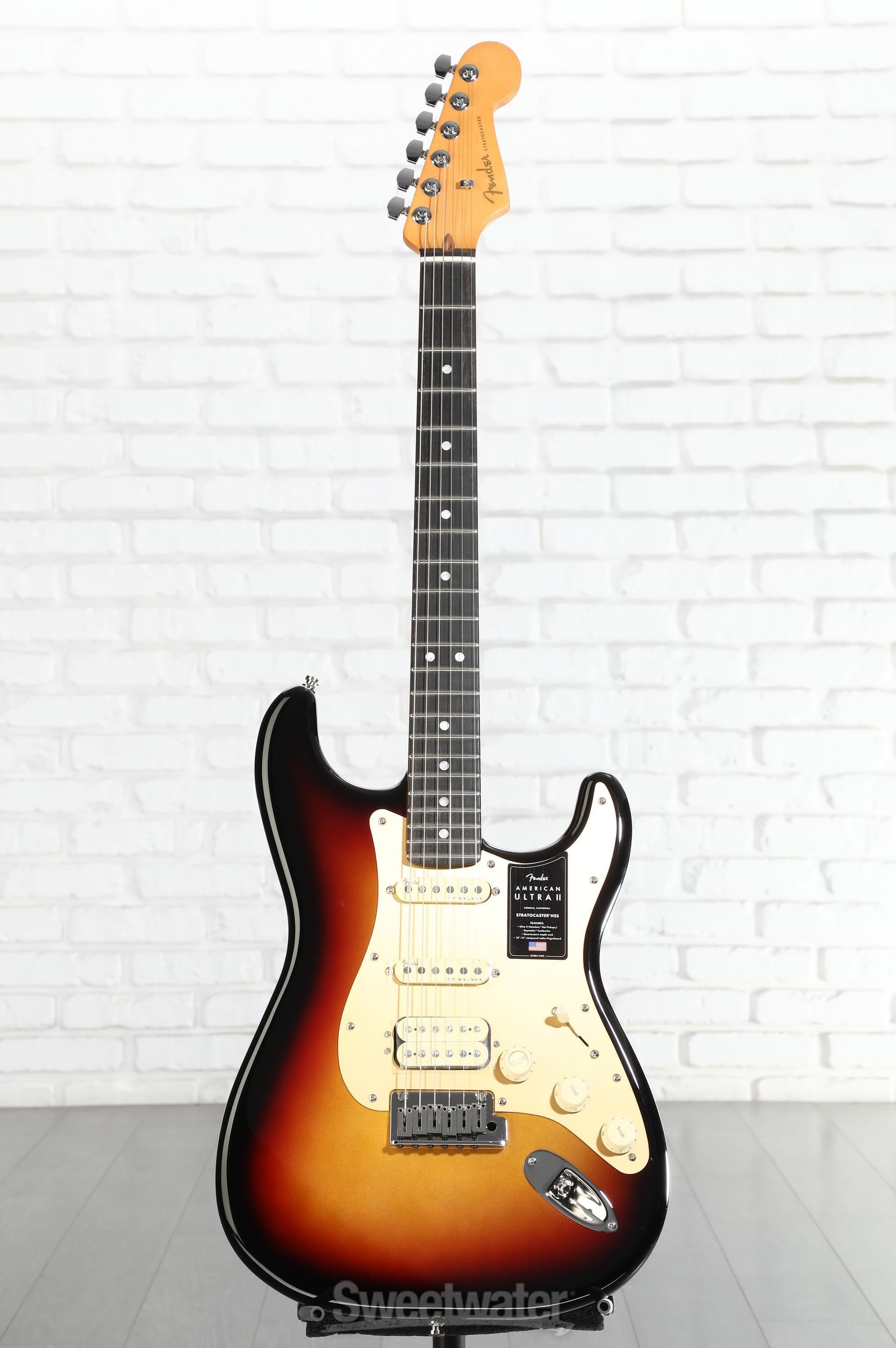 Fender American Ultra II Stratocaster HSS Electric Guitar