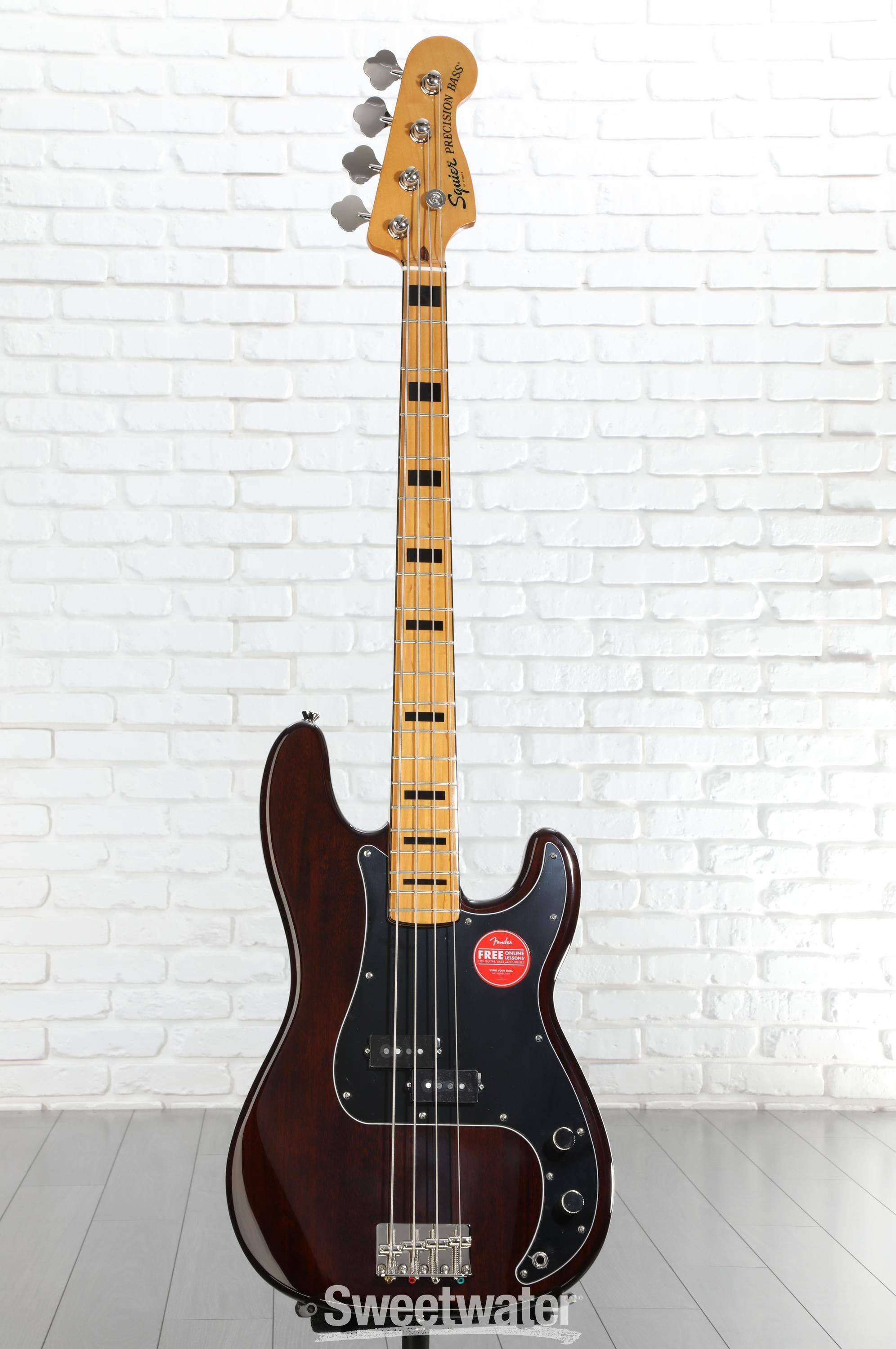 Squier Classic Vibe '70s Precision Bass - Walnut | Sweetwater