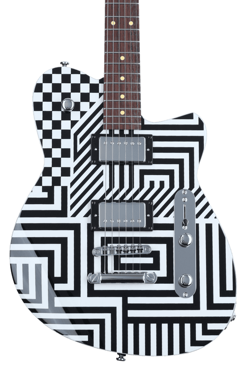 Reverend Jenn Wasner Signature Electric Guitar - Optic Interruption