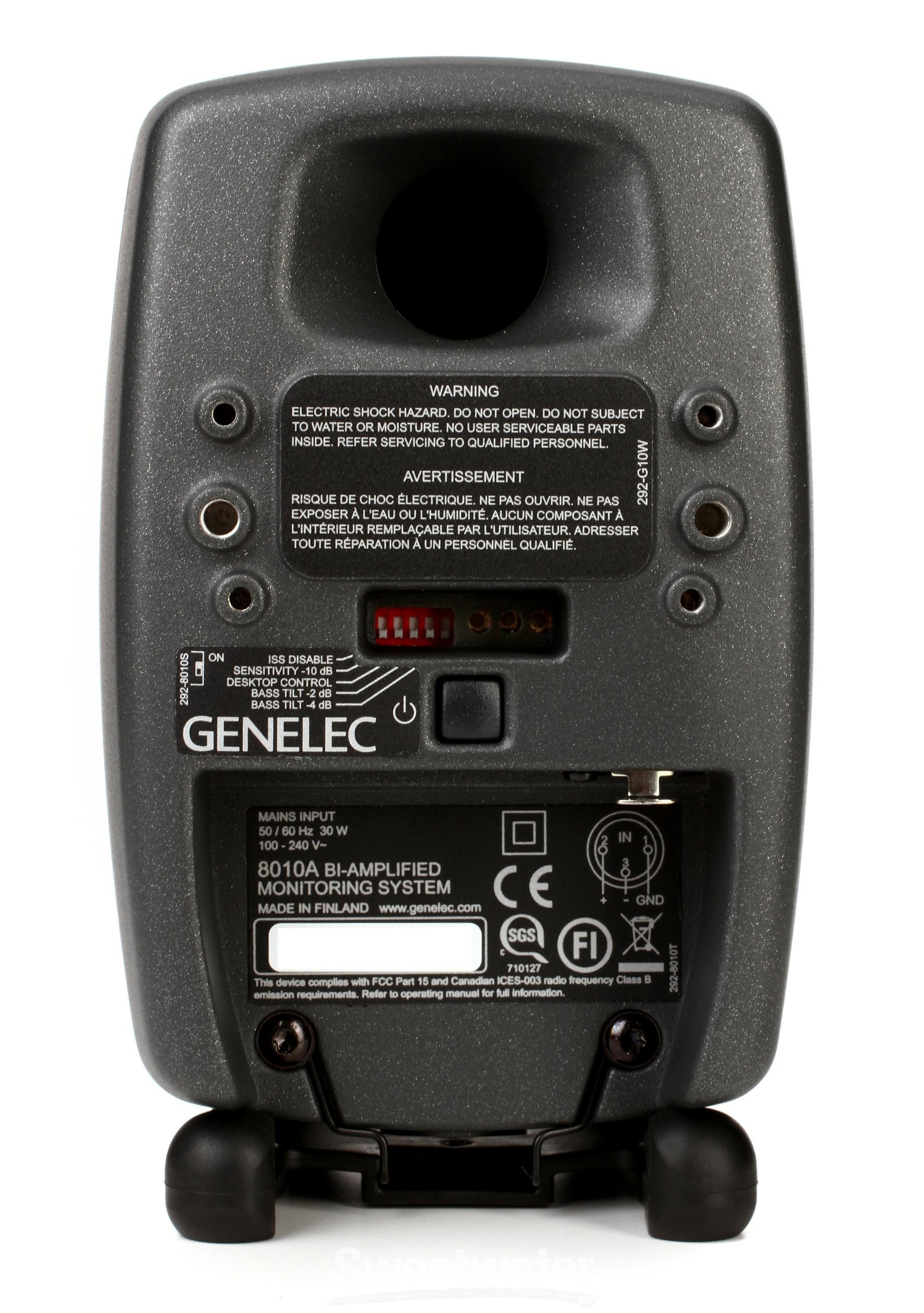 Genelec 8010A 3 inch Powered Studio Monitor | Sweetwater