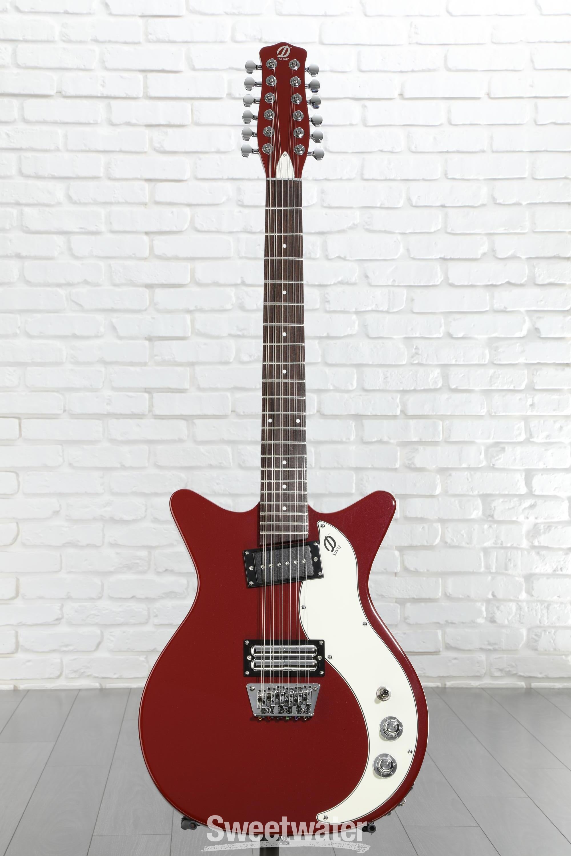 Danelectro 59X12 12-string Electric Guitar - Blood Red | Sweetwater