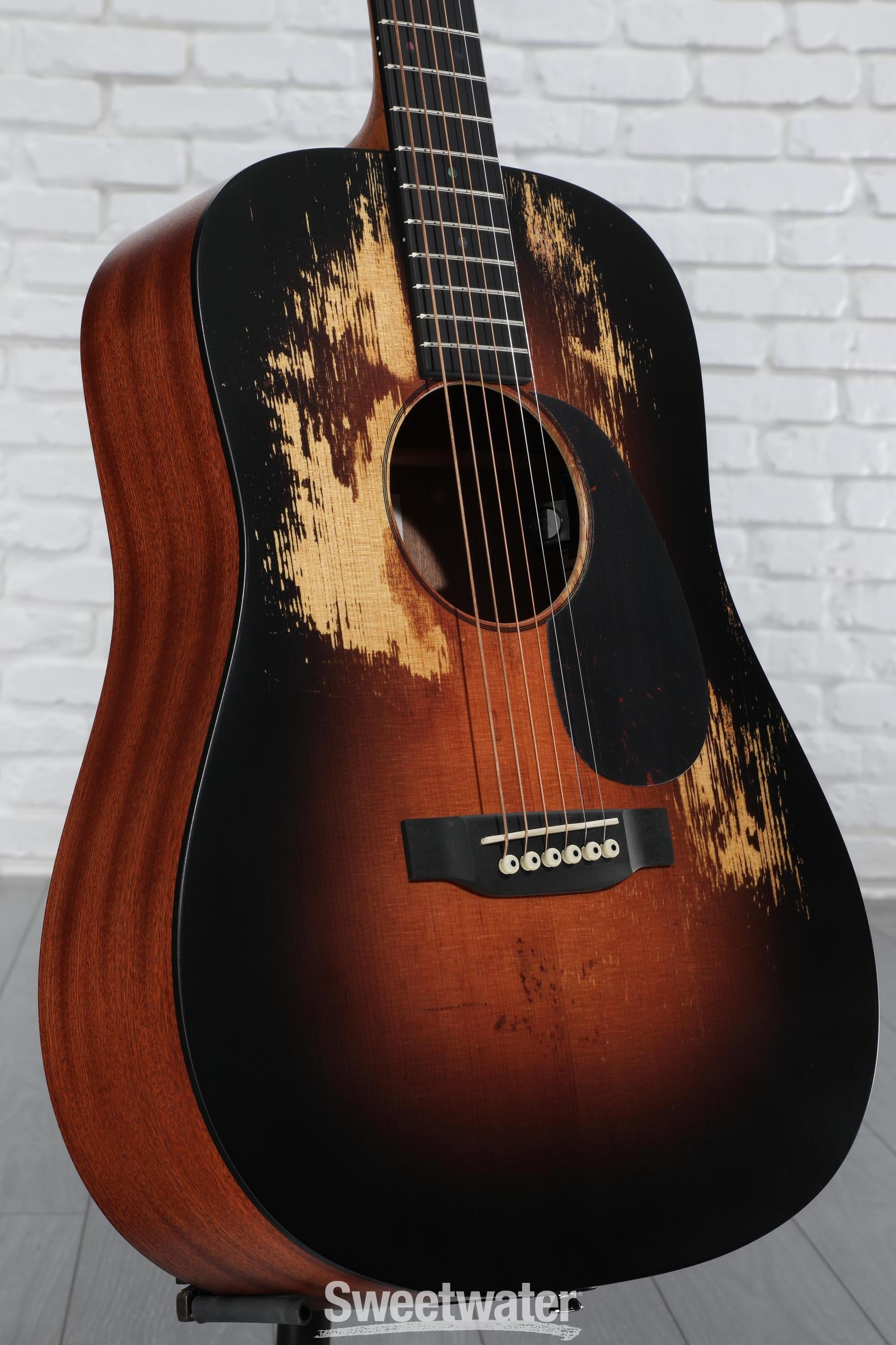 Martin D Jr-E StreetLegend Burst Acoustic-electric Guitar