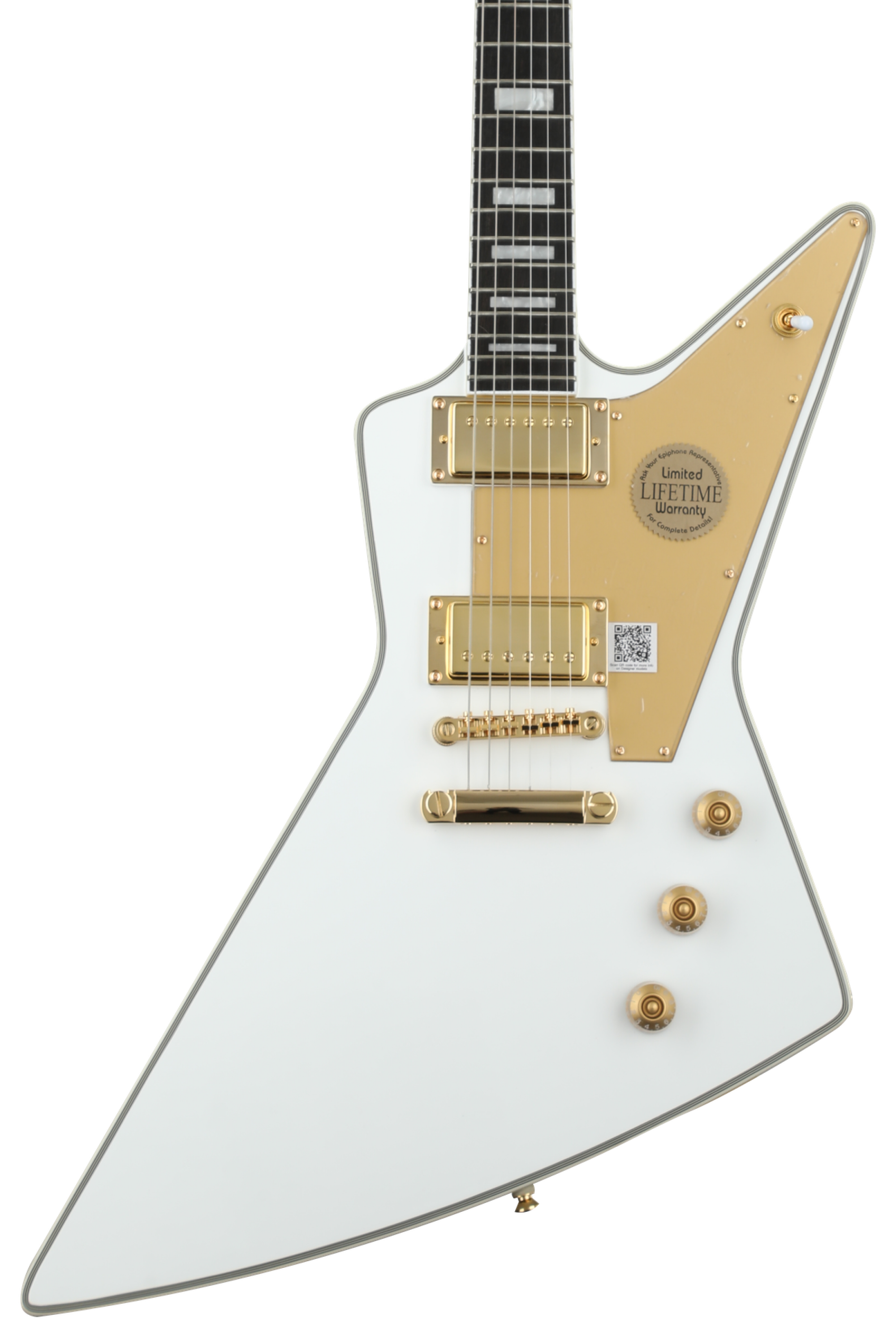 Epiphone Lzzy Hale Explorer - Alpine White | Sweetwater
