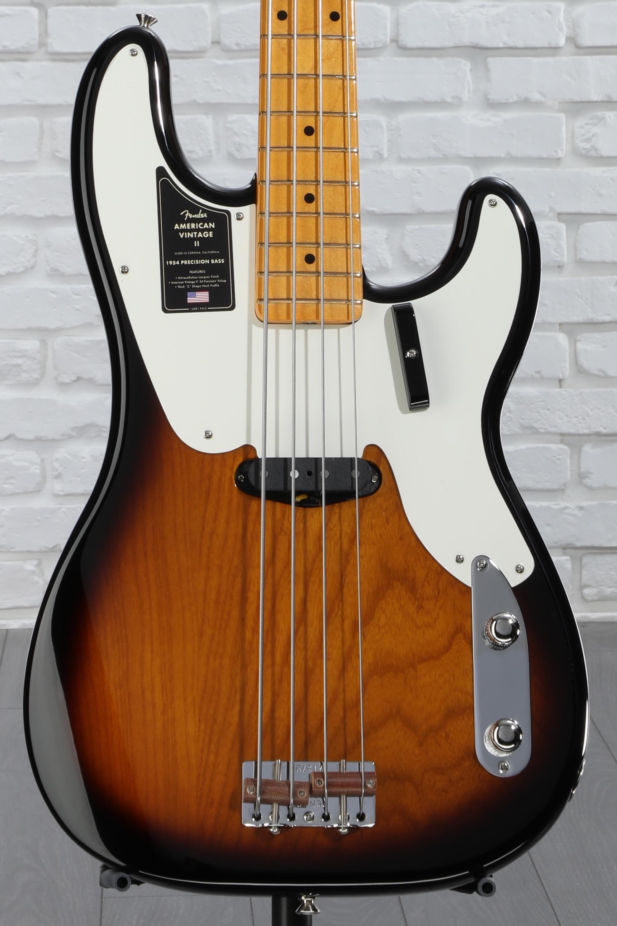 ベース Fender American Vintage Precision Bass Fender American Vintage II 1954 Precision Bass - 2-tone