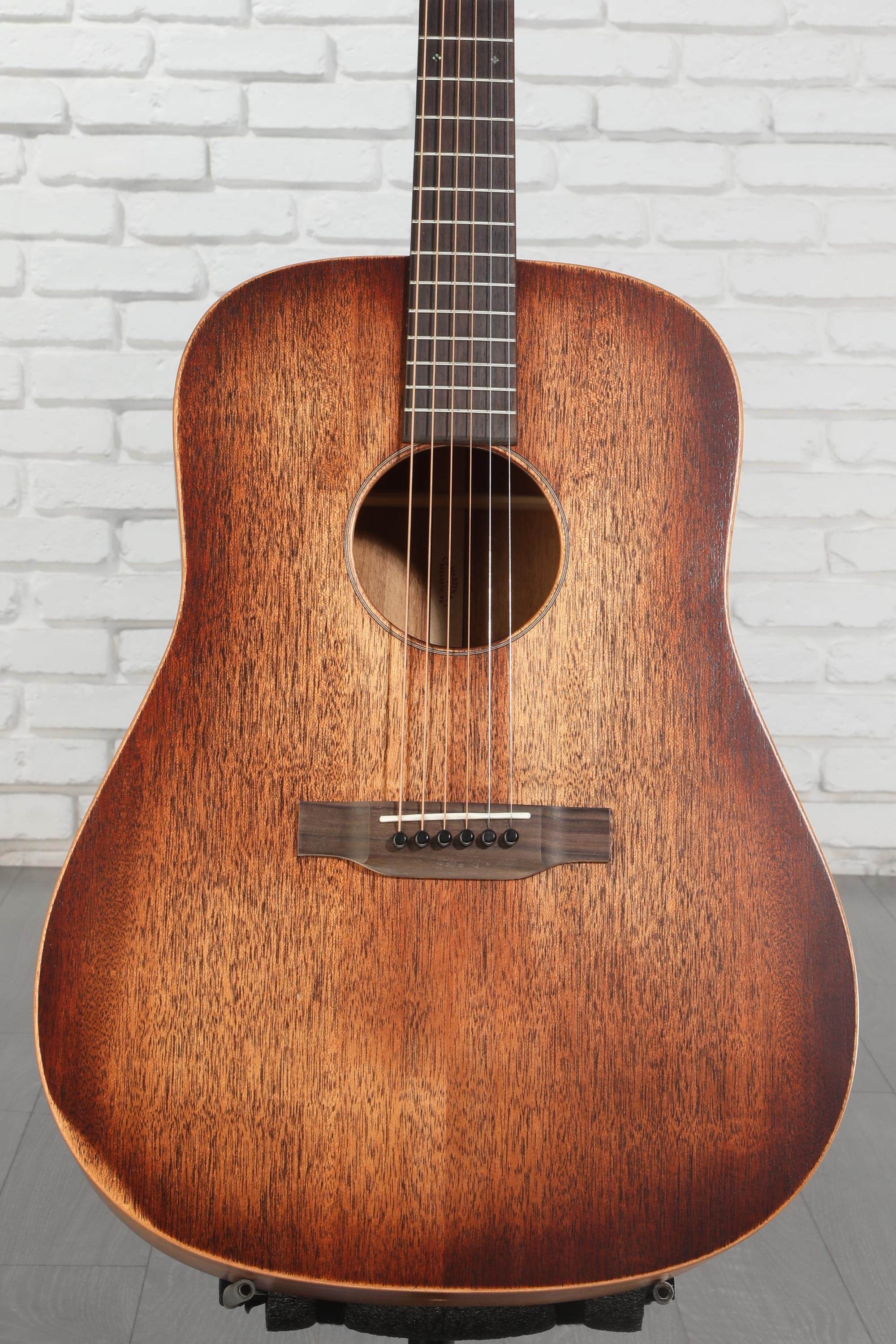 Martin D-15M StreetMaster Acoustic Guitar - Distressed Burst