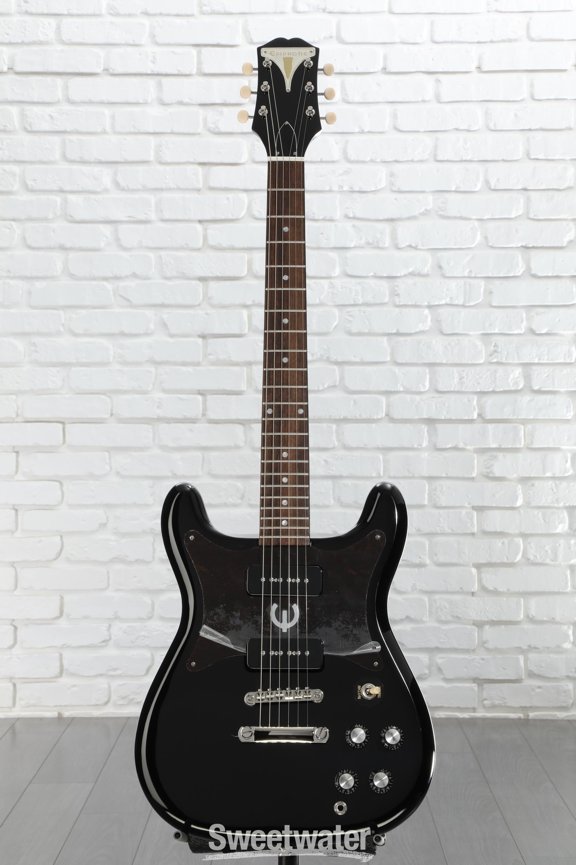 Epiphone Wilshire P-90s Electric Guitar - Ebony | Sweetwater