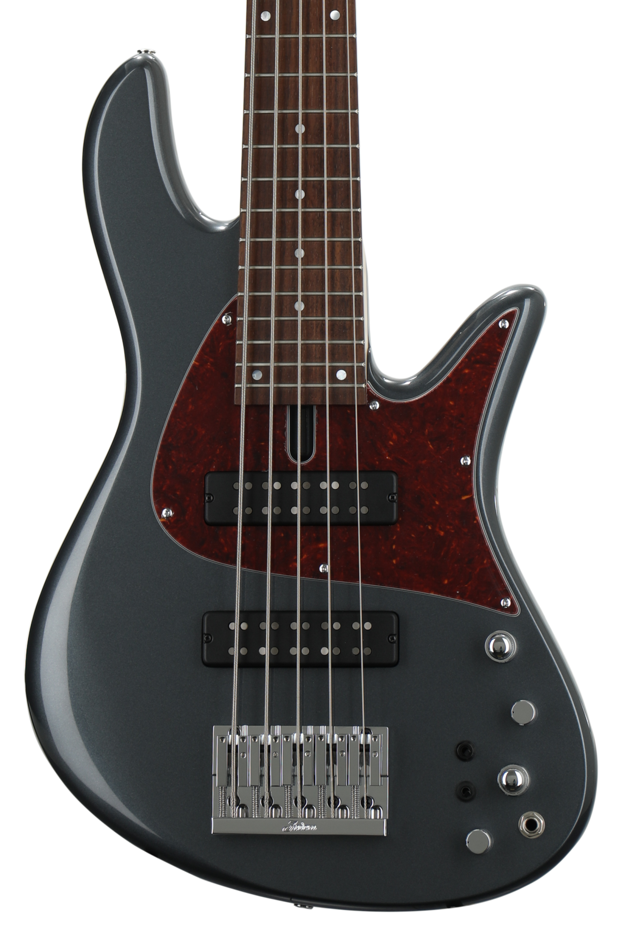 Fodera Emperor 5 Standard Classic Bass Guitar - Charcoal