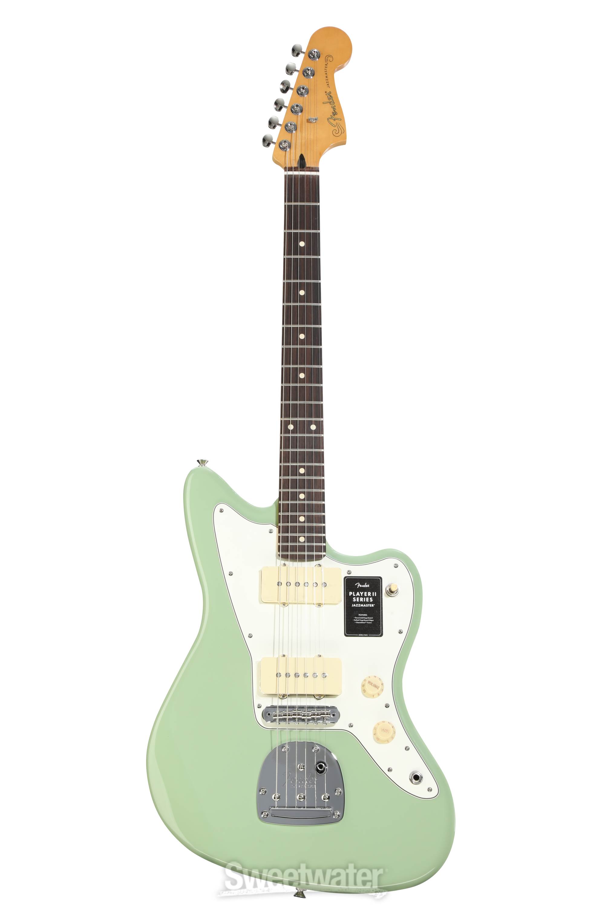 Fender Player II Jazzmaster Electric Guitar - Birch Green | Sweetwater