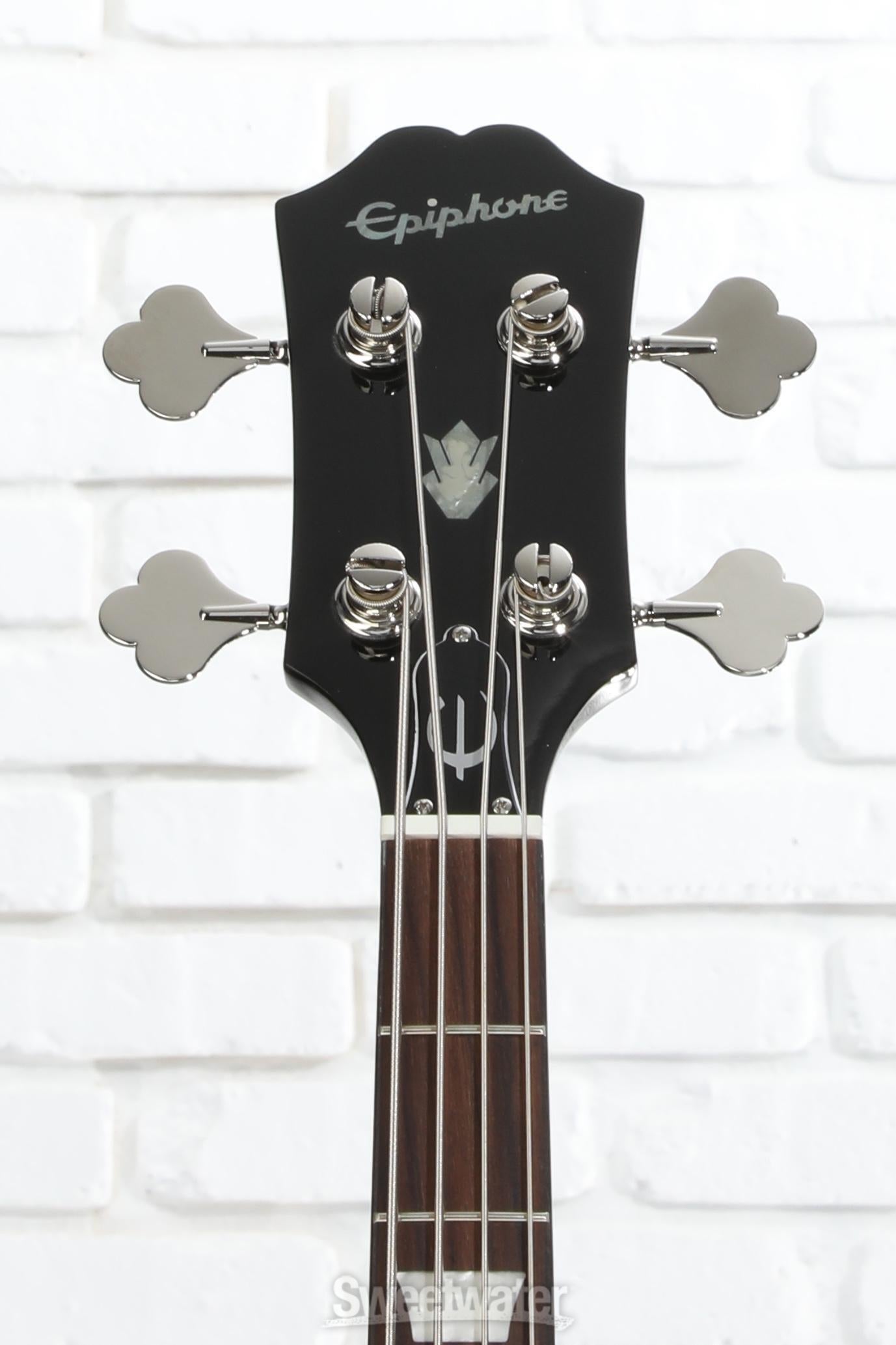 Epiphone EB-3 Bass Guitar - Ebony | Sweetwater